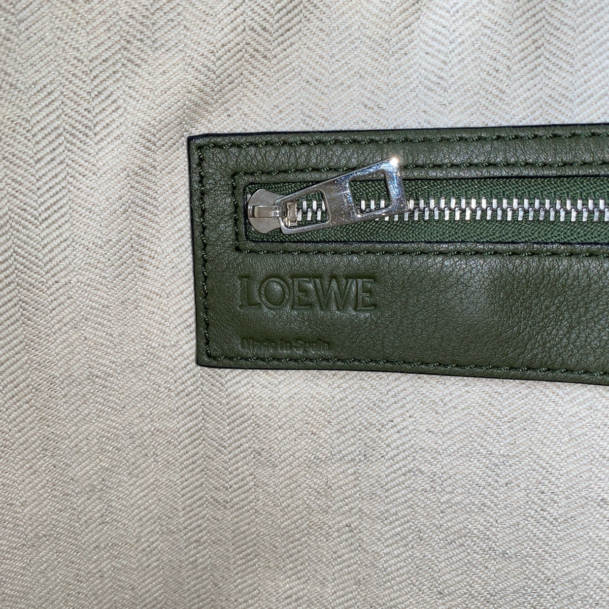 Loewe Leather Anagram Business Briefcase