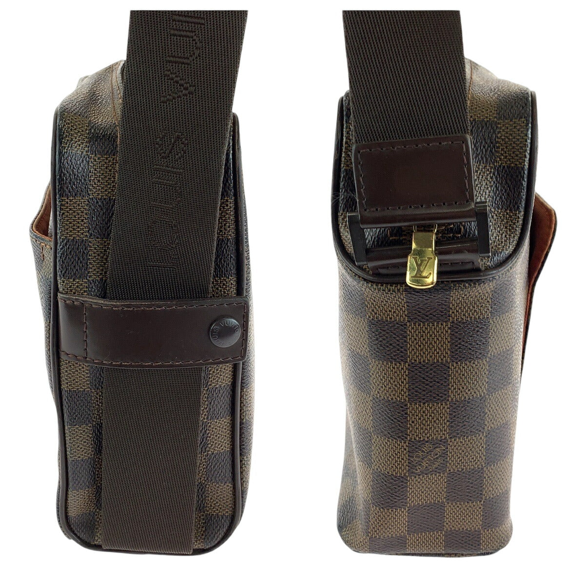 Louis Vuitton Damier Olaf PM Shoulder Bag N41442