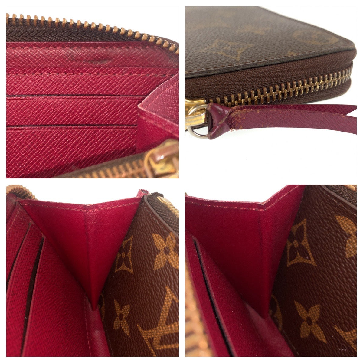 Louis Vuitton Monogram Clemence Wallet M60742