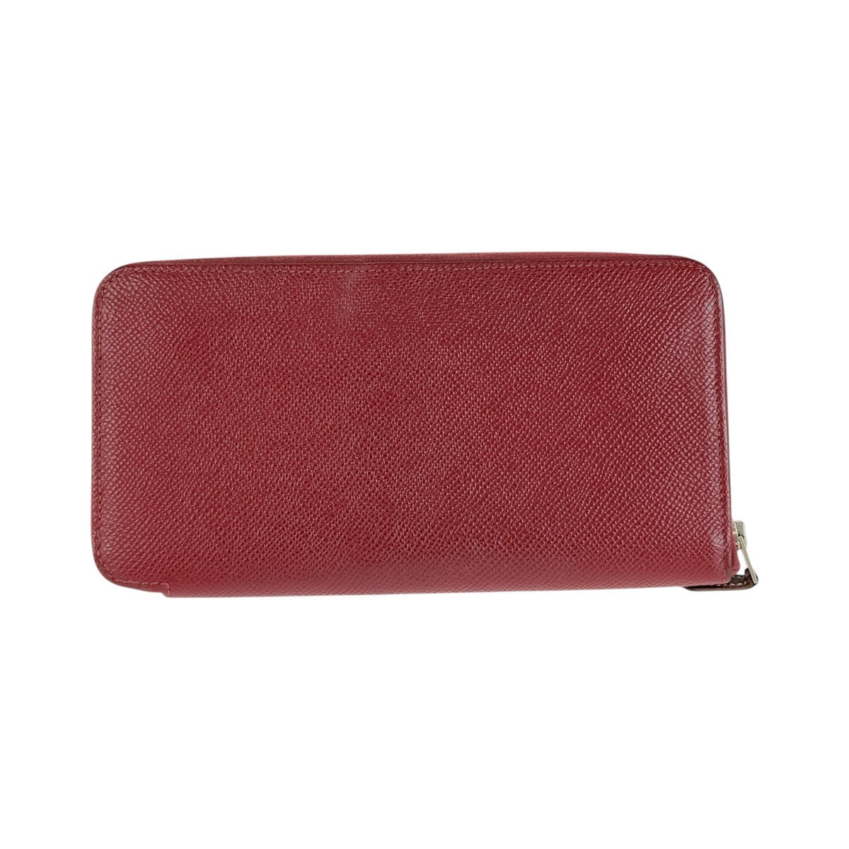 Hermes Azap Long Silk In Wallet Bordeaux