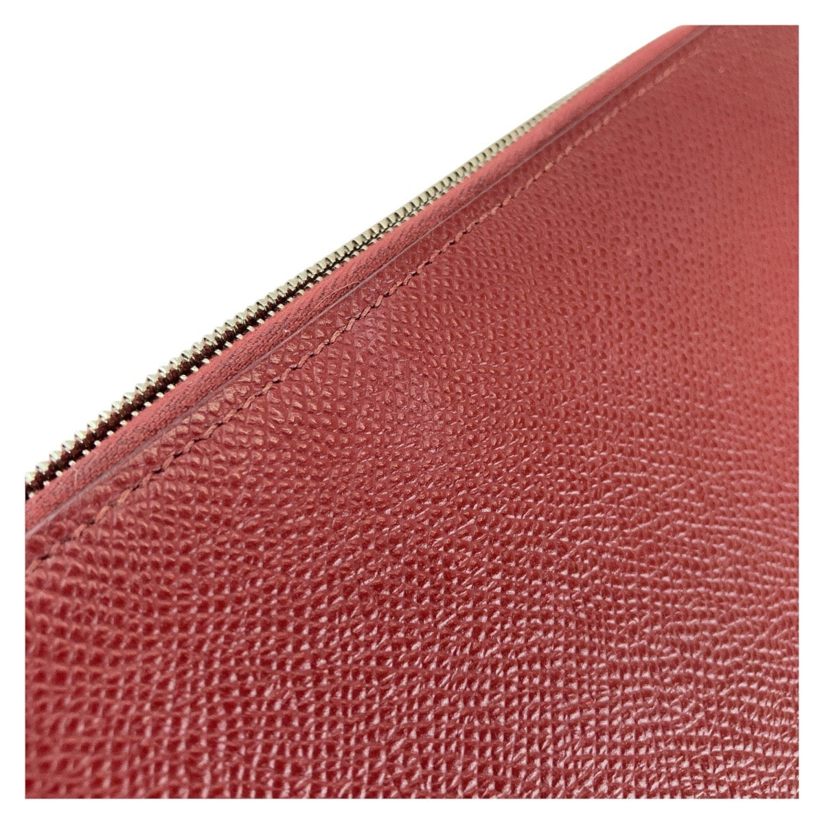 Hermes Azap Long Silk In Wallet Bordeaux