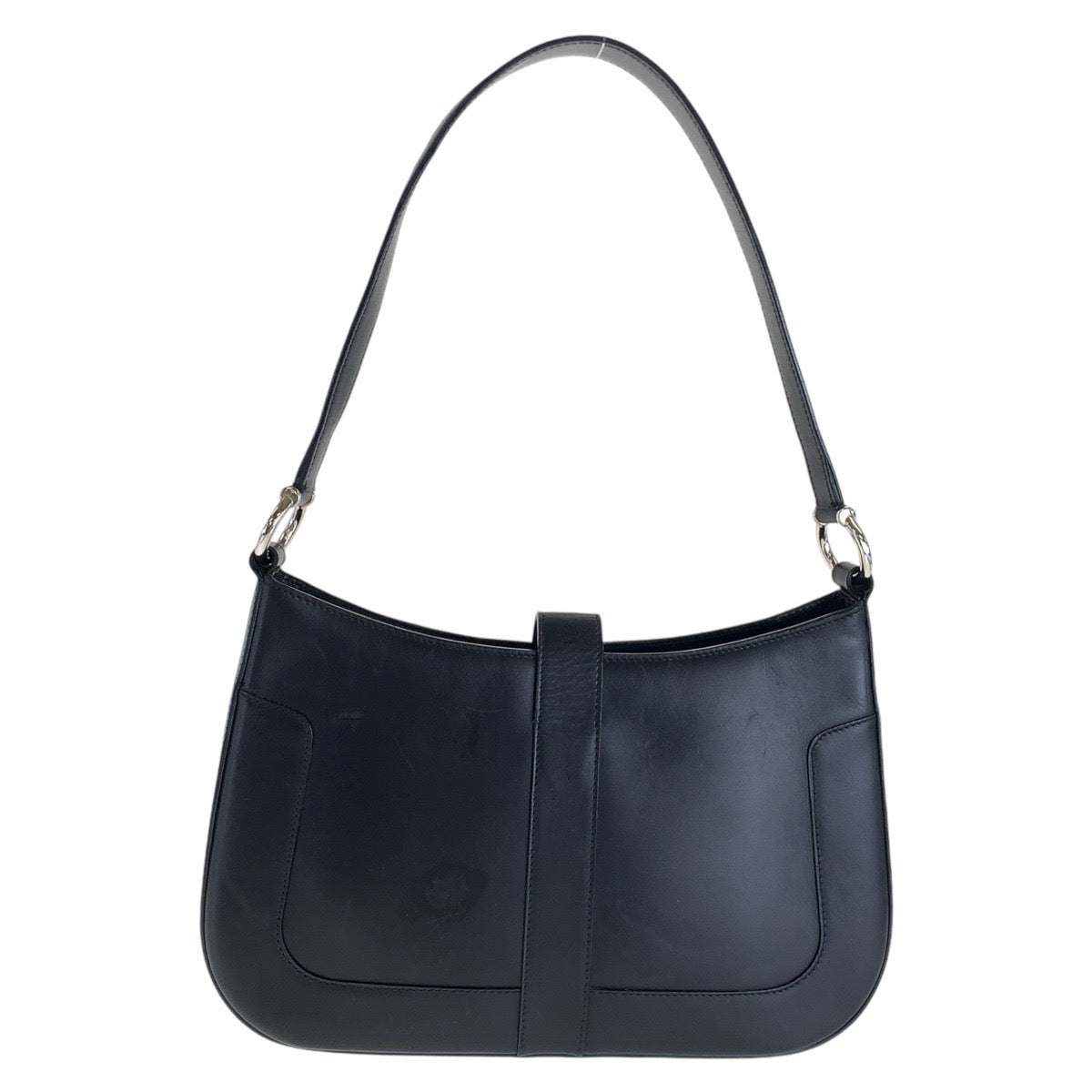 Celine Vintage Blazon Leather Hobo Bag