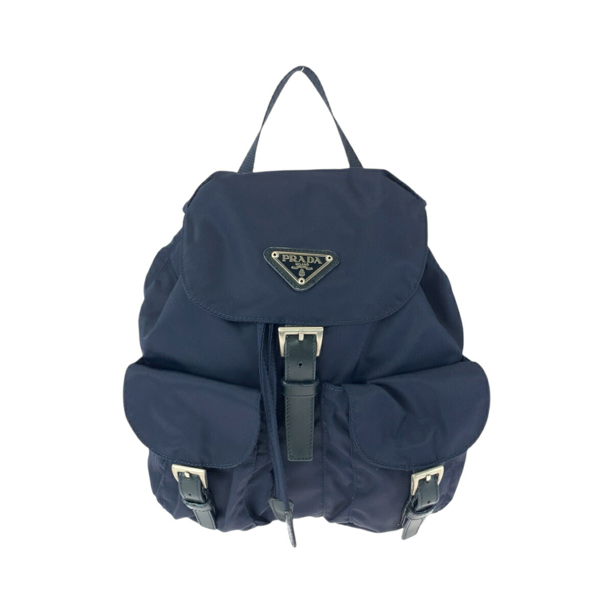 Prada Nylon Tessuto Logo Backpack B6677