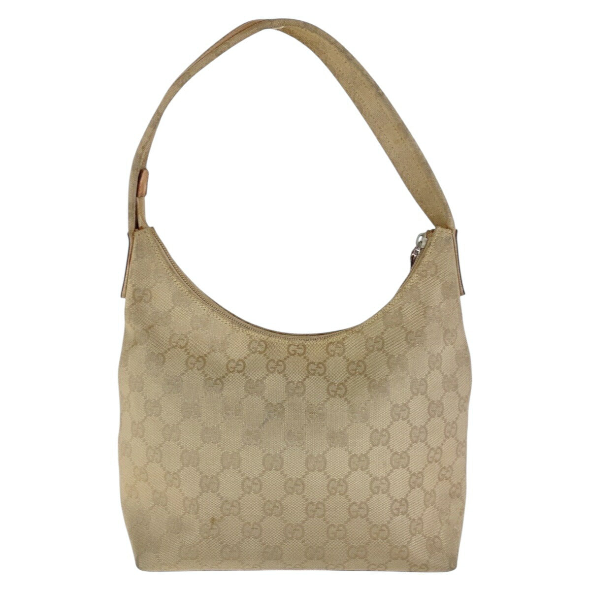 Gucci Beige GG Canvas Shoulder Bag