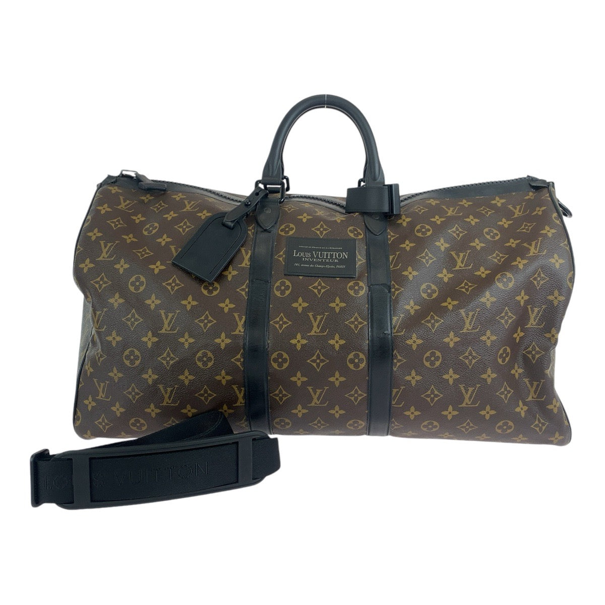 Louis Vuitton Monogram Macassar Waterproof Keepall 55 Bag