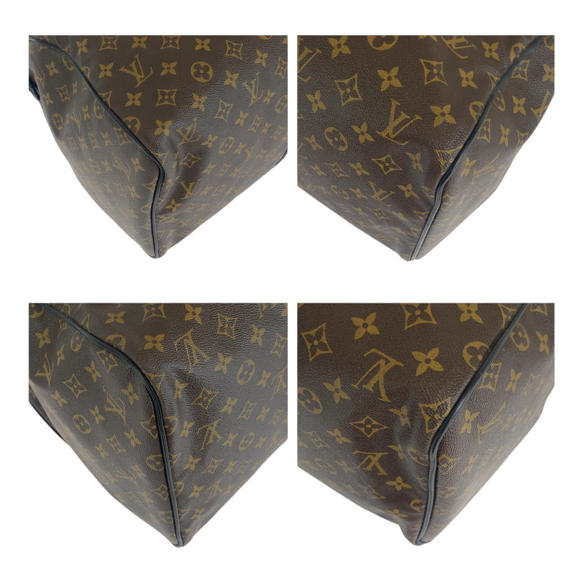 Louis Vuitton Monogram Macassar Waterproof Keepall 55 Bag