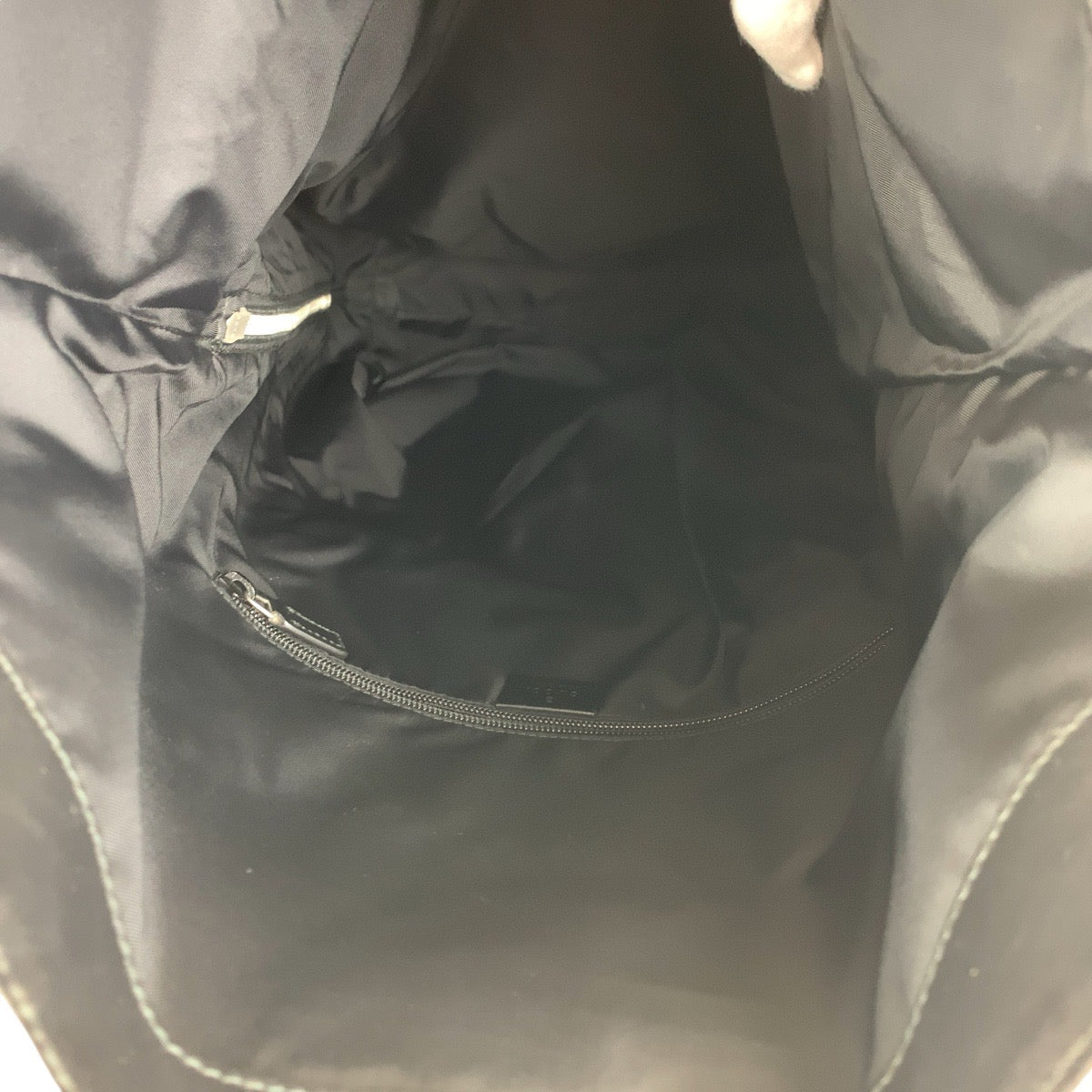 Gucci Canvas Leather Backpack Black