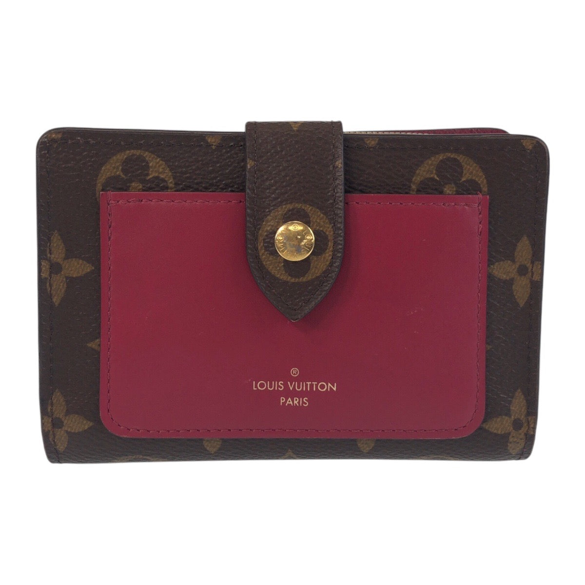 Louis Vuitton Monogram Juliette Wallet Brown Pink