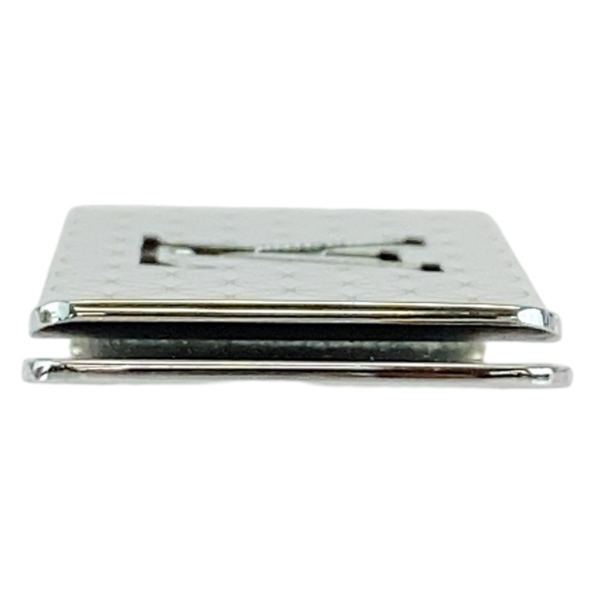 Louis Vuitton Silver Steel Money Clip M65041