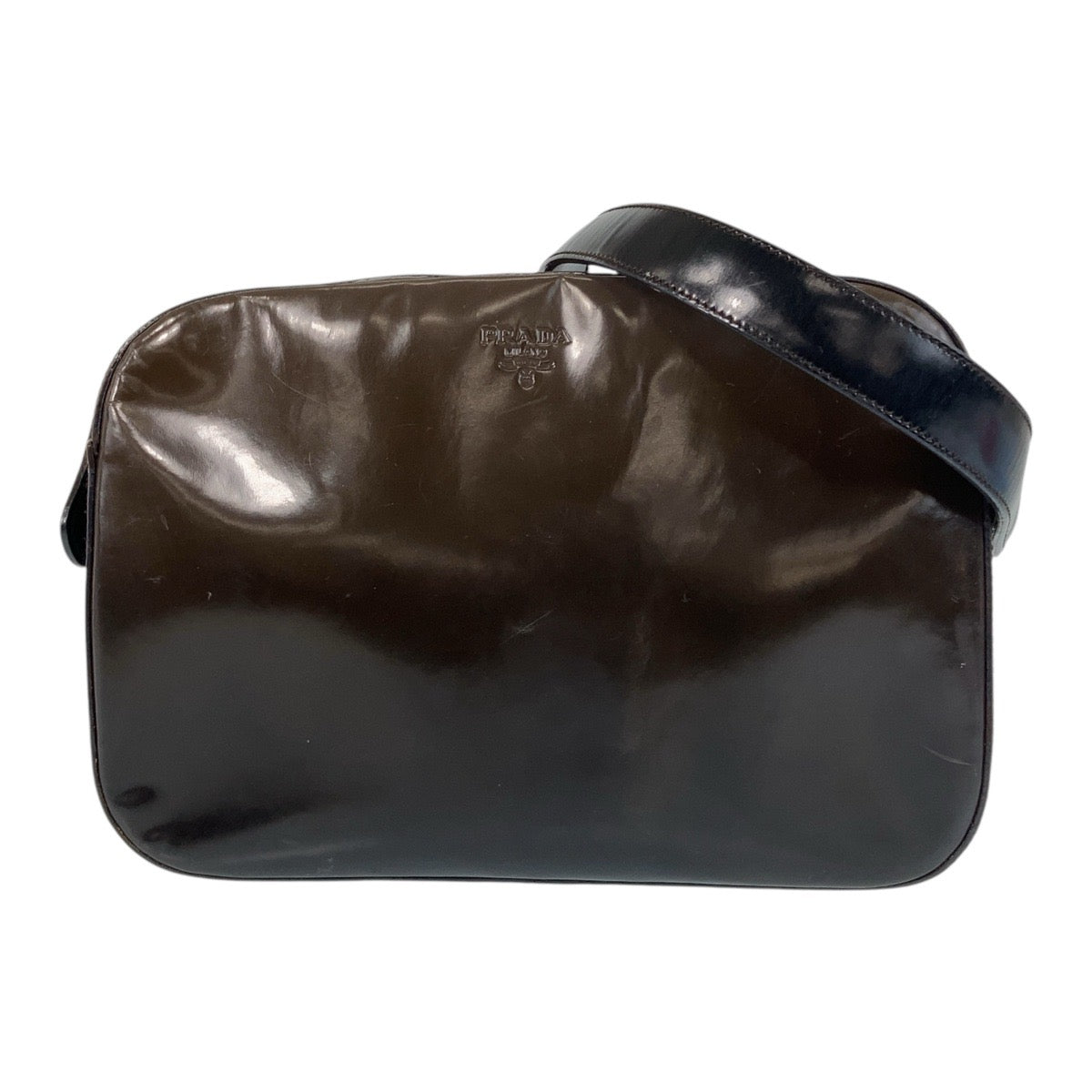 Prada Patent Leather Shoulder Bag