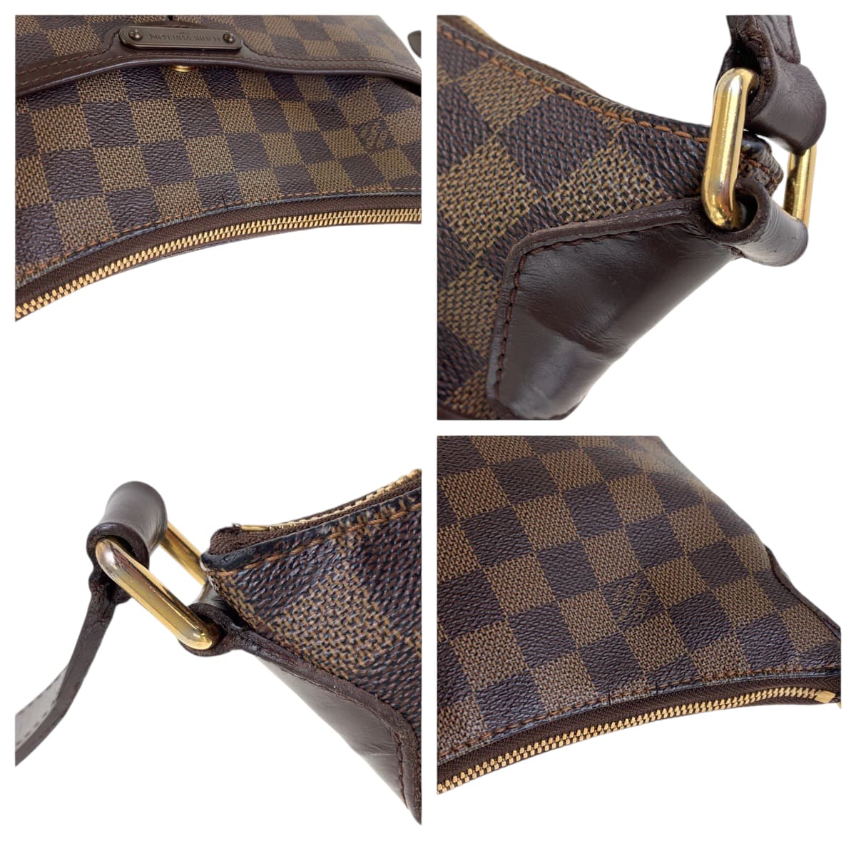 Louis Vuitton Damier Ebene Bloomsbury PM Crossbody Bag