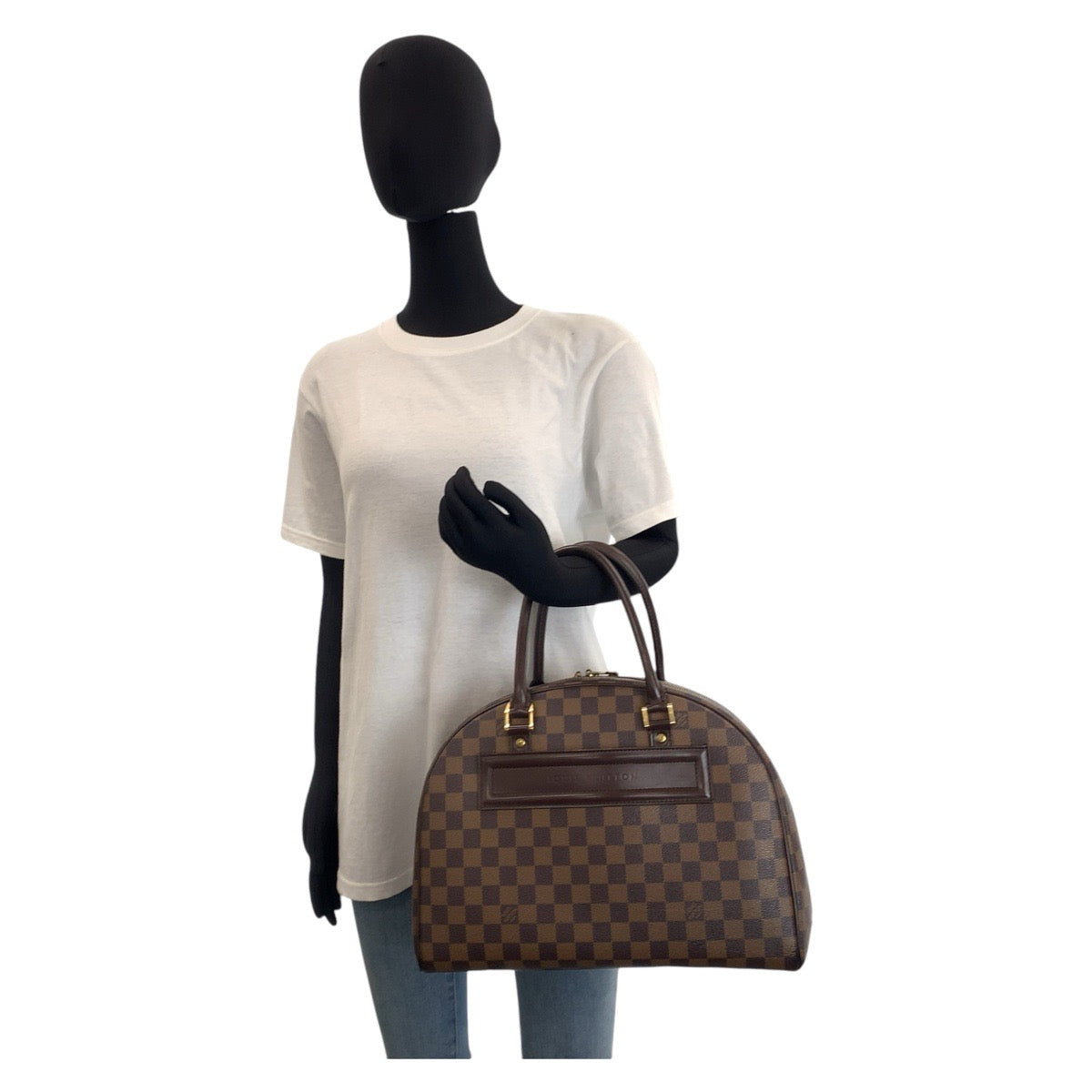 Louis Vuitton Damier Nolita Handbag N41455