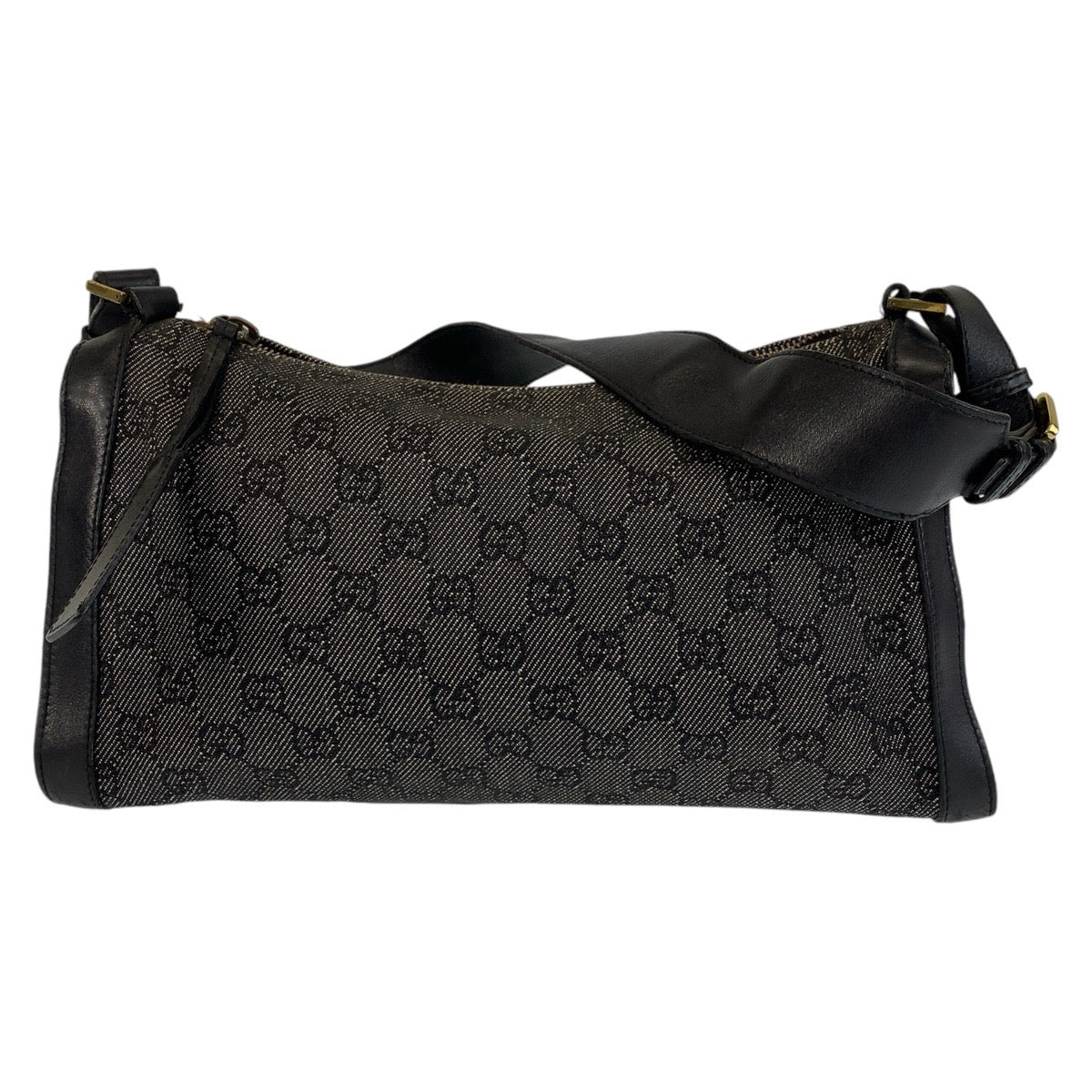 Gucci GG Canvas Leather Shoulder Bag