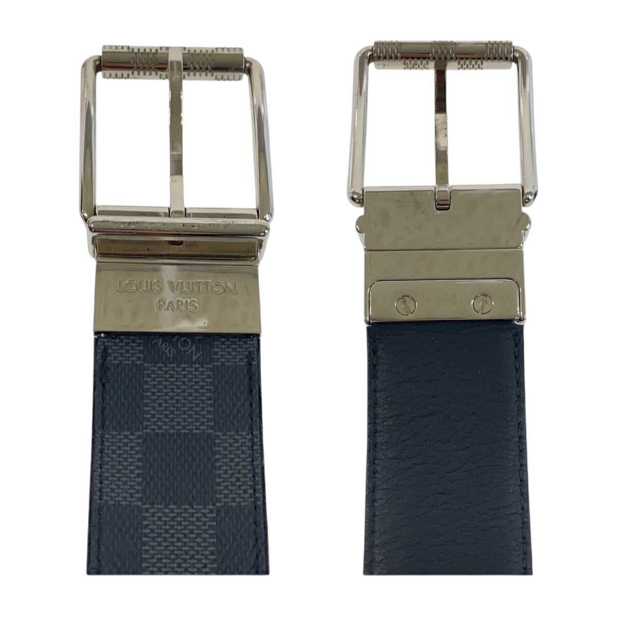 Louis Vuitton Damier Leather Belt Reversible