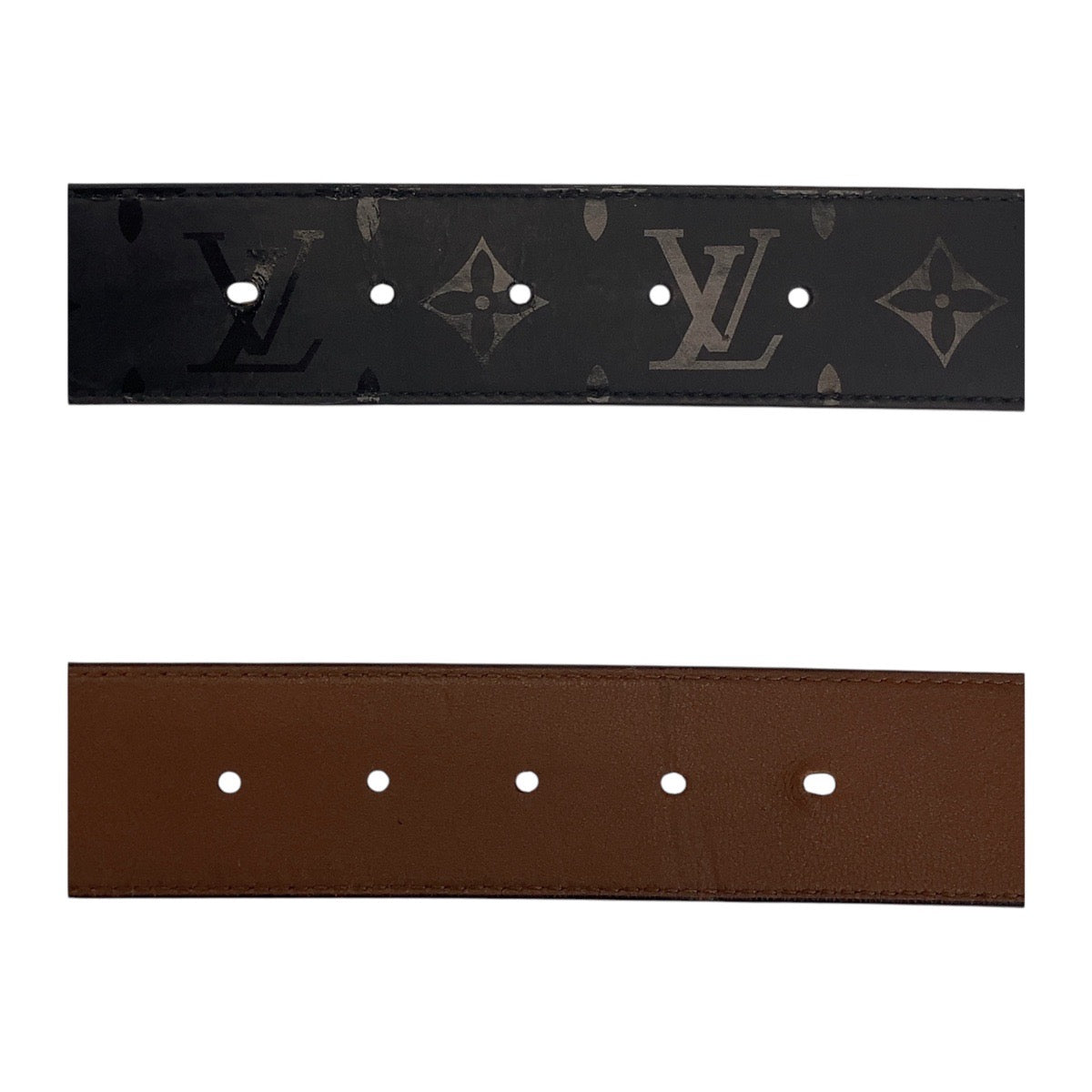 Louis Vuitton Monogram Shadow Leather Belt M9346