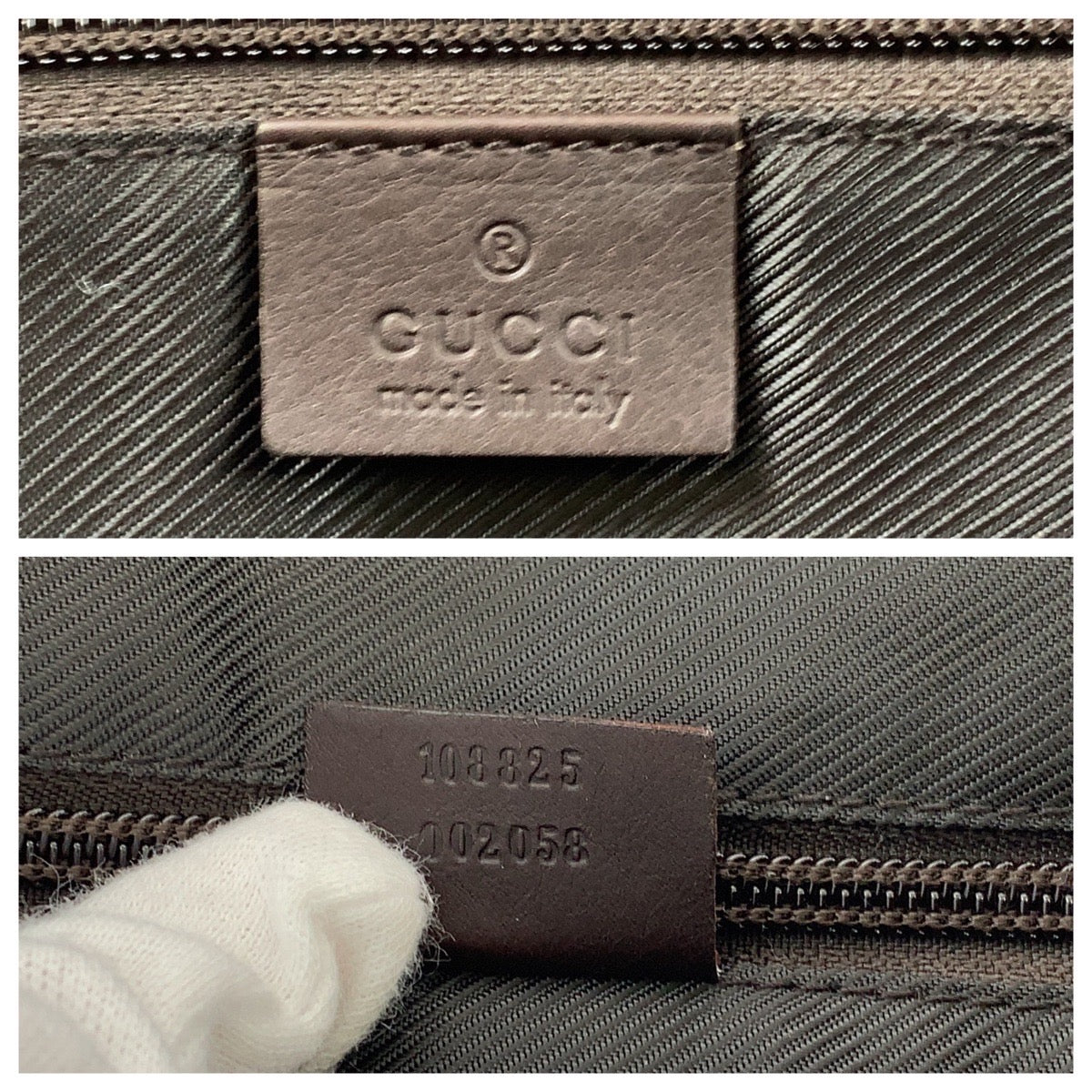 Gucci GG Supreme Canvas Business Bag