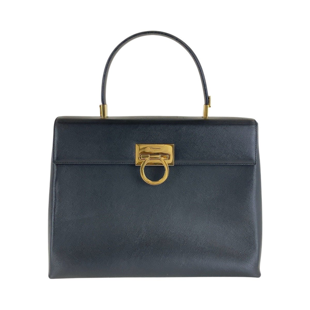 Salvatore Ferragamo Leather Gancini Handbag