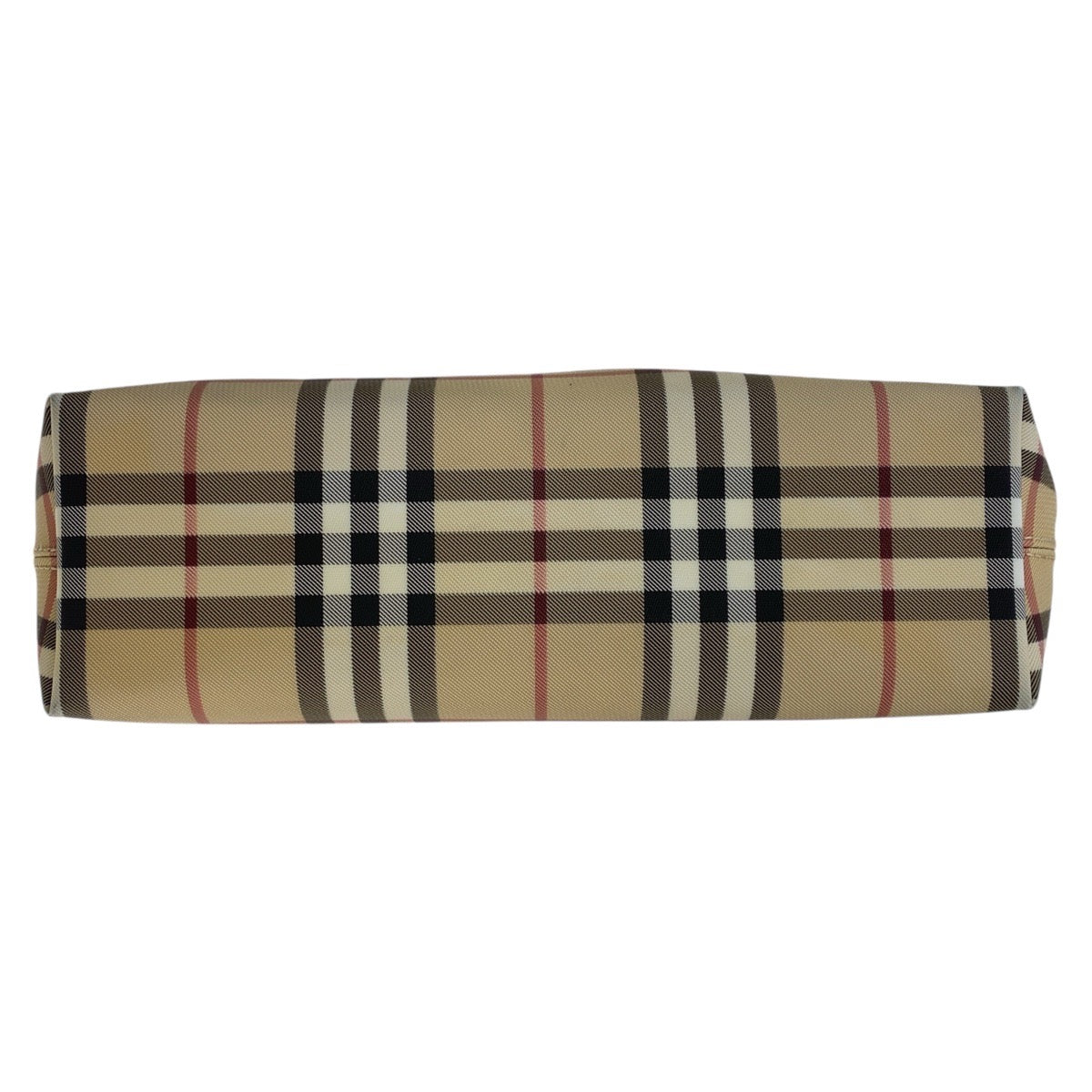 Burberry Check Canvas Shoulder Bag