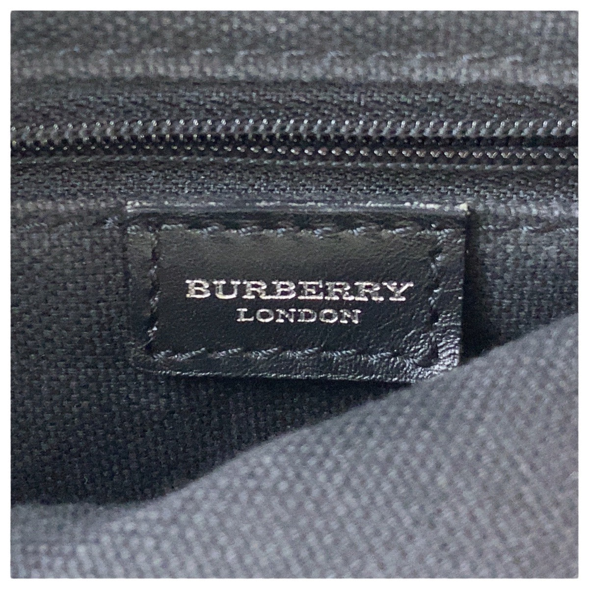 Burberry Check Canvas Shoulder Bag