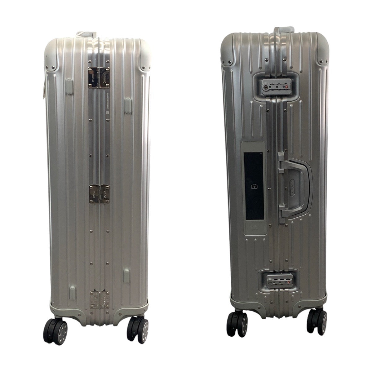 RIMOWA Topas 98L Silver Aluminum Suitcase