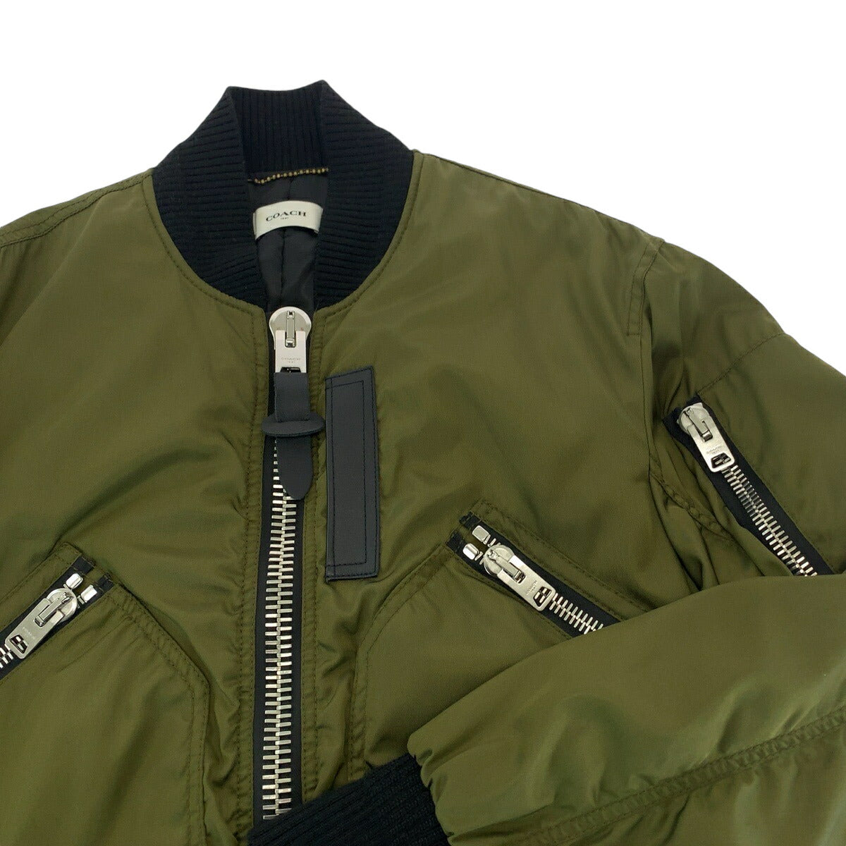 Coach Nylon MA-1 Bomber Jacket