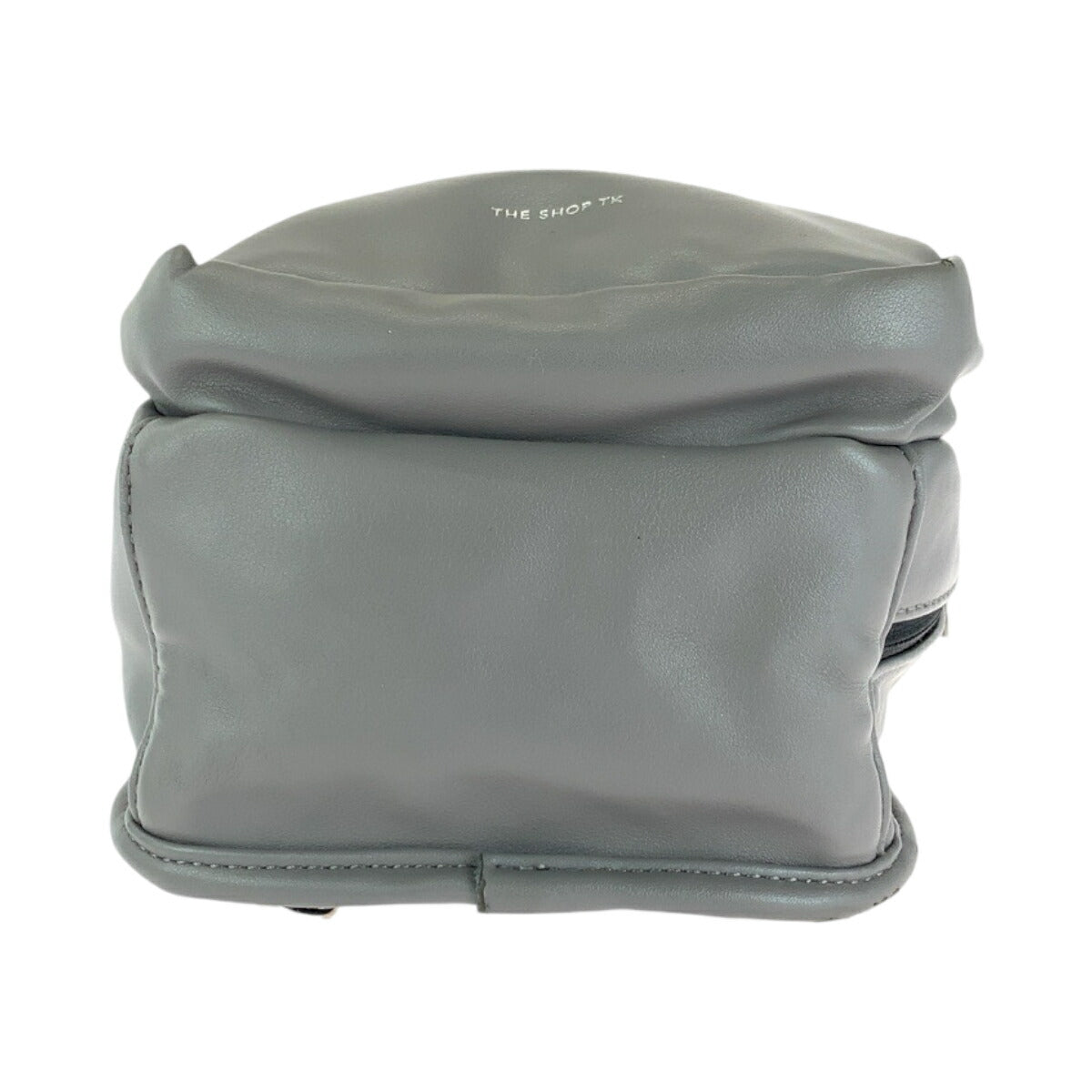 TAKEO KIKUCHI Leather Body Bag Gray