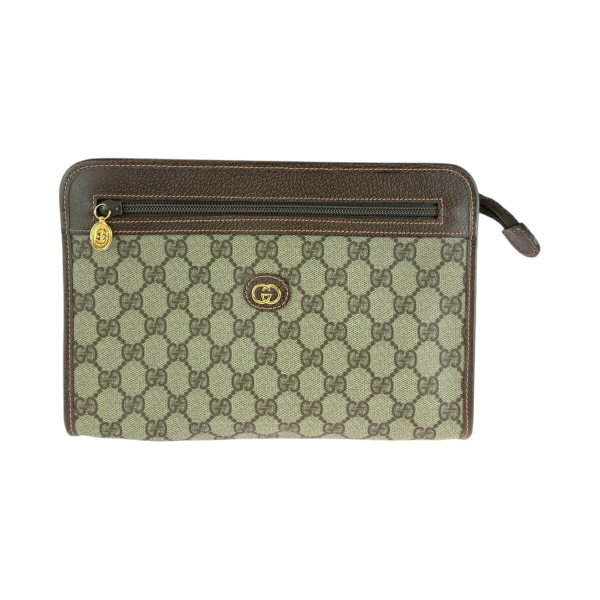 Gucci Vintage GG Supreme Canvas Clutch