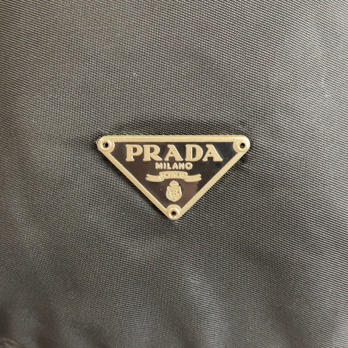 Prada Nylon Tessuto Logo Pouch