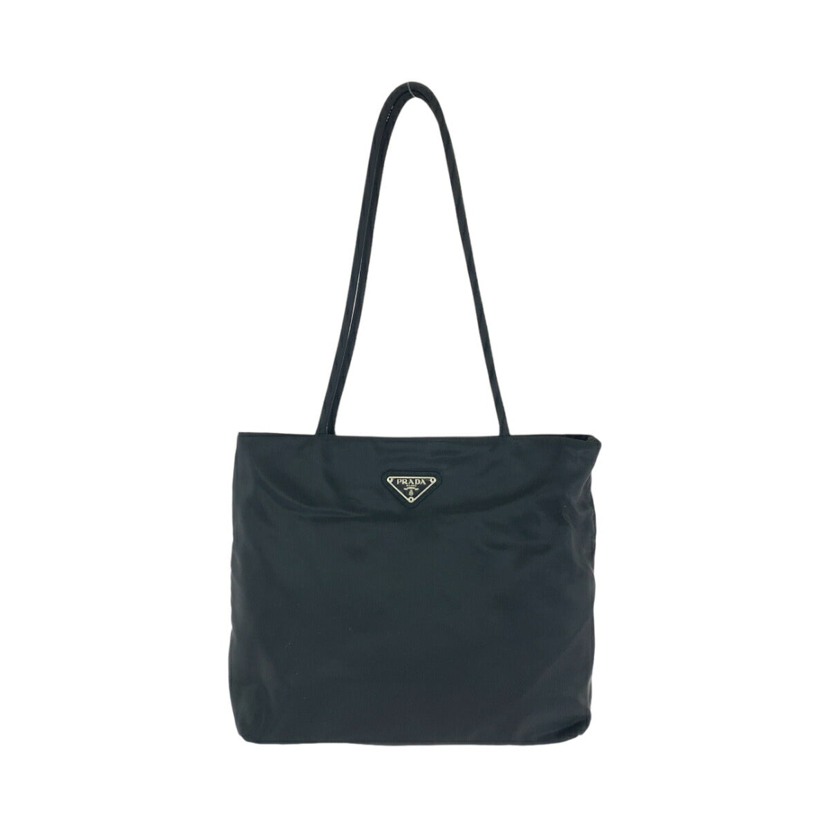 Prada Nylon Tessuto Logo Tote Bag