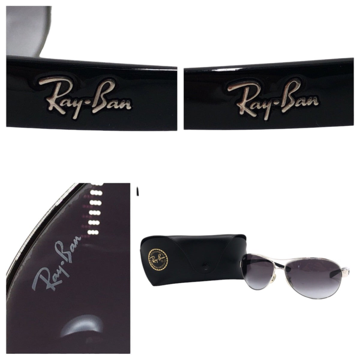 Ray-Ban Metal Plastic Sunglasses RB3386