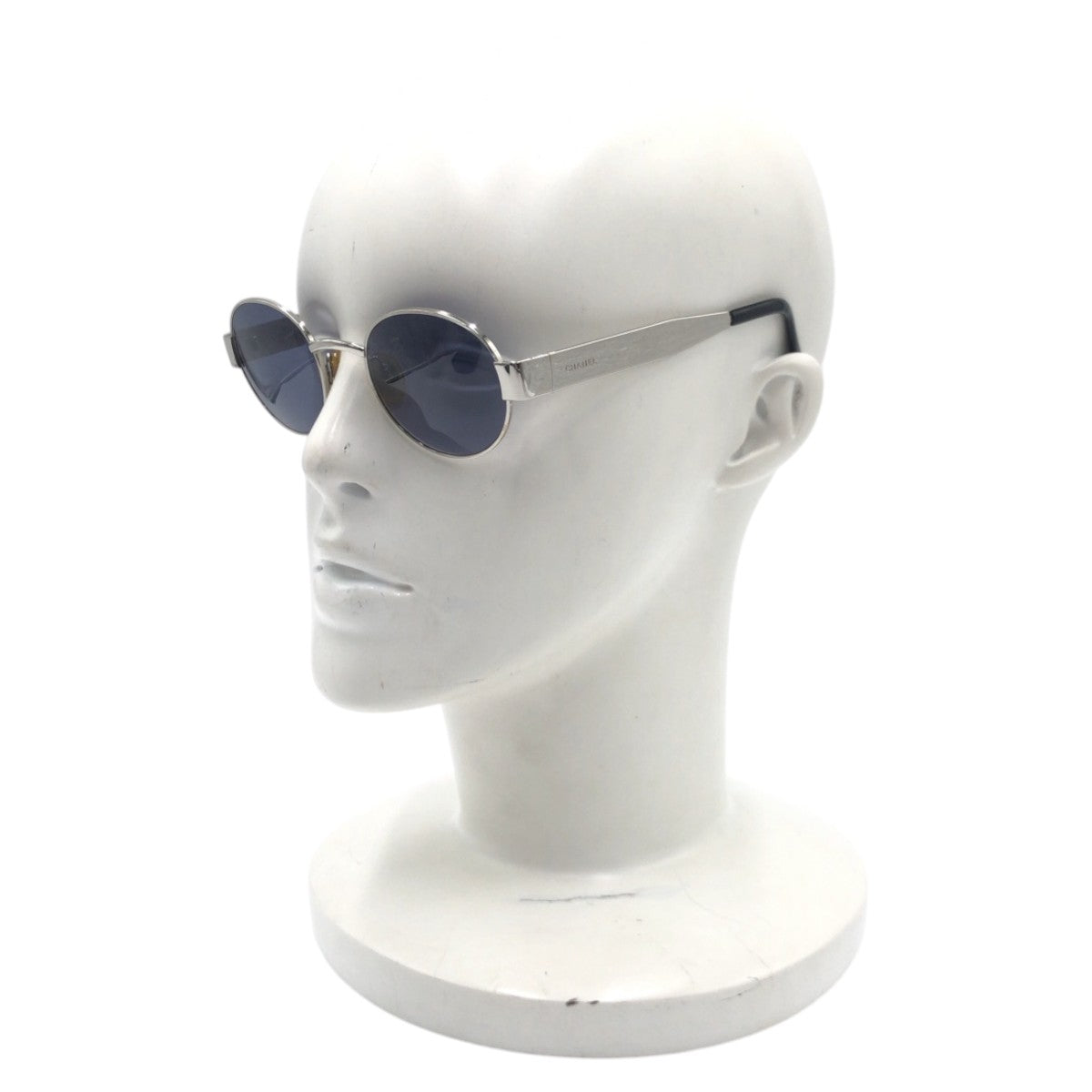 Chanel Vintage Metal Side Logo Sunglasses