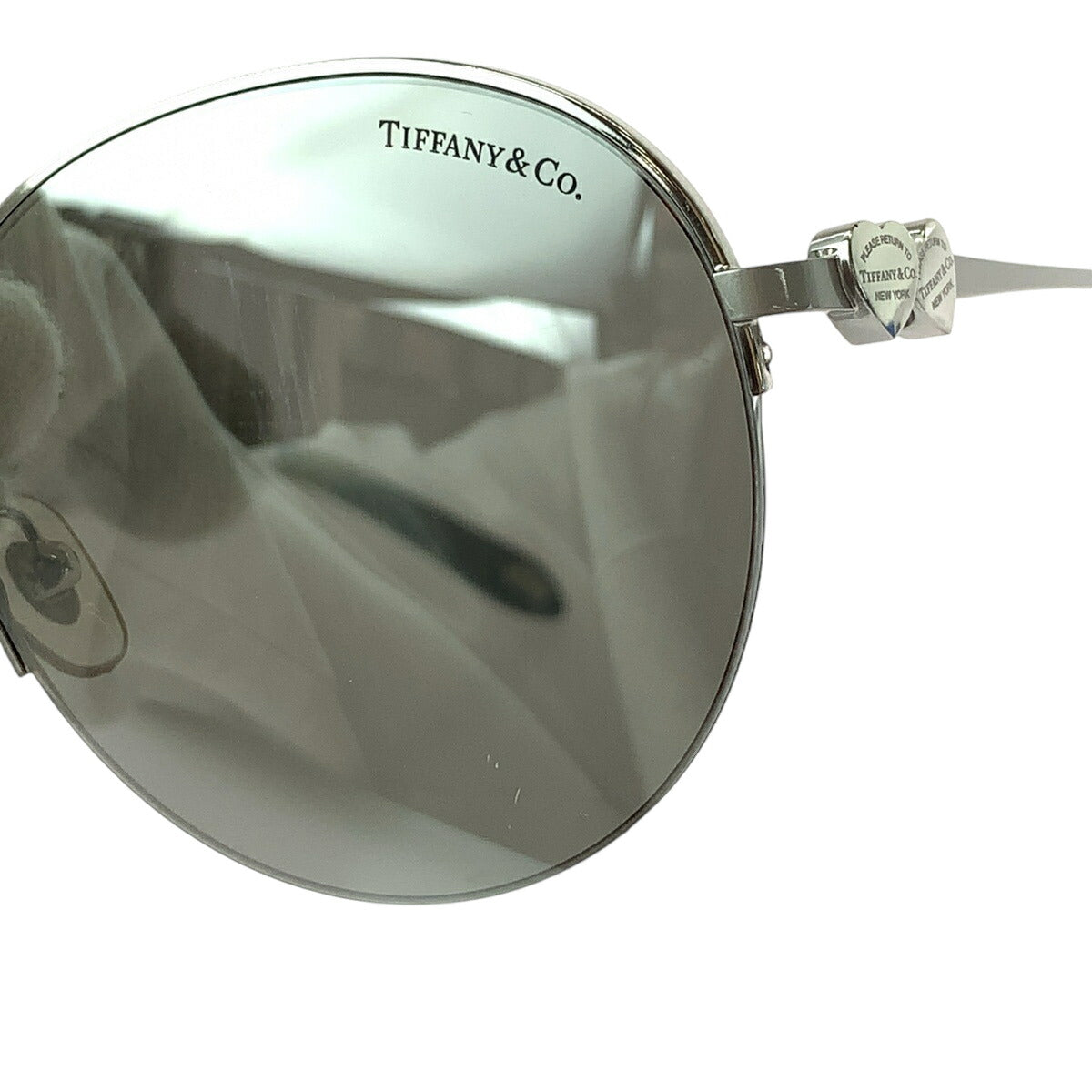 Tiffany & Co Heart Silver Titanium Sunglasses TF3053