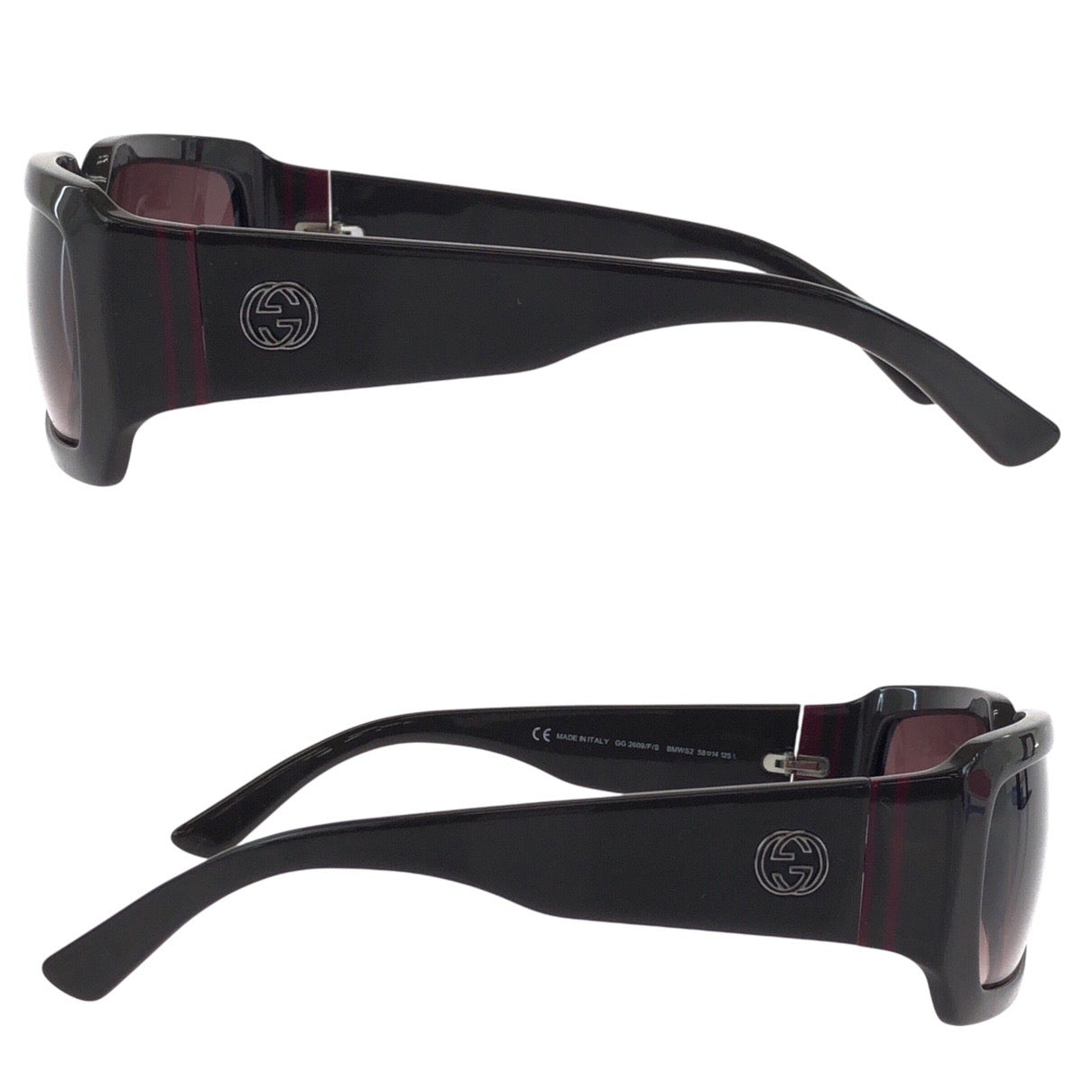 Gucci Vintage Interlocking Plastic Sunglasses