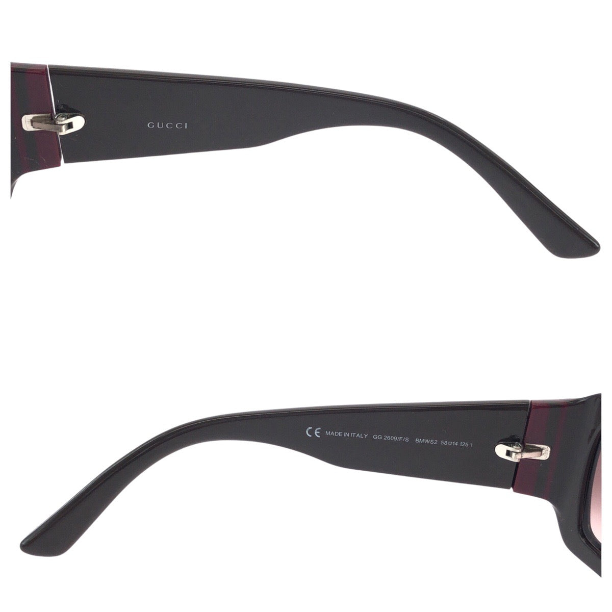 Gucci Vintage Interlocking Plastic Sunglasses