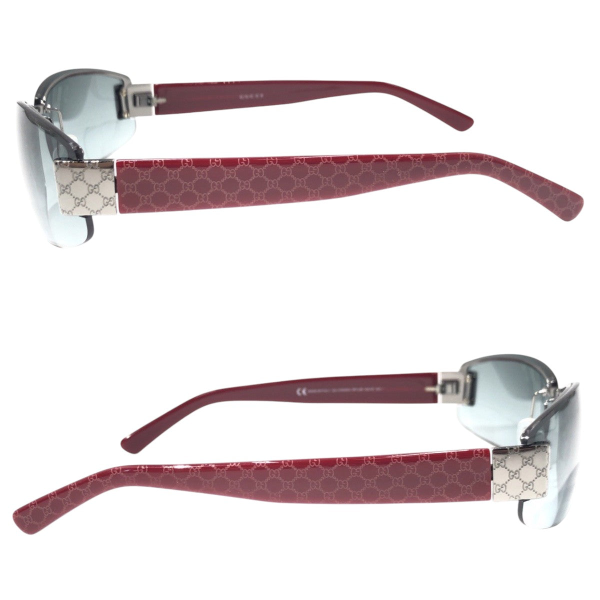 Gucci Plastic GG Pattern Sunglasses