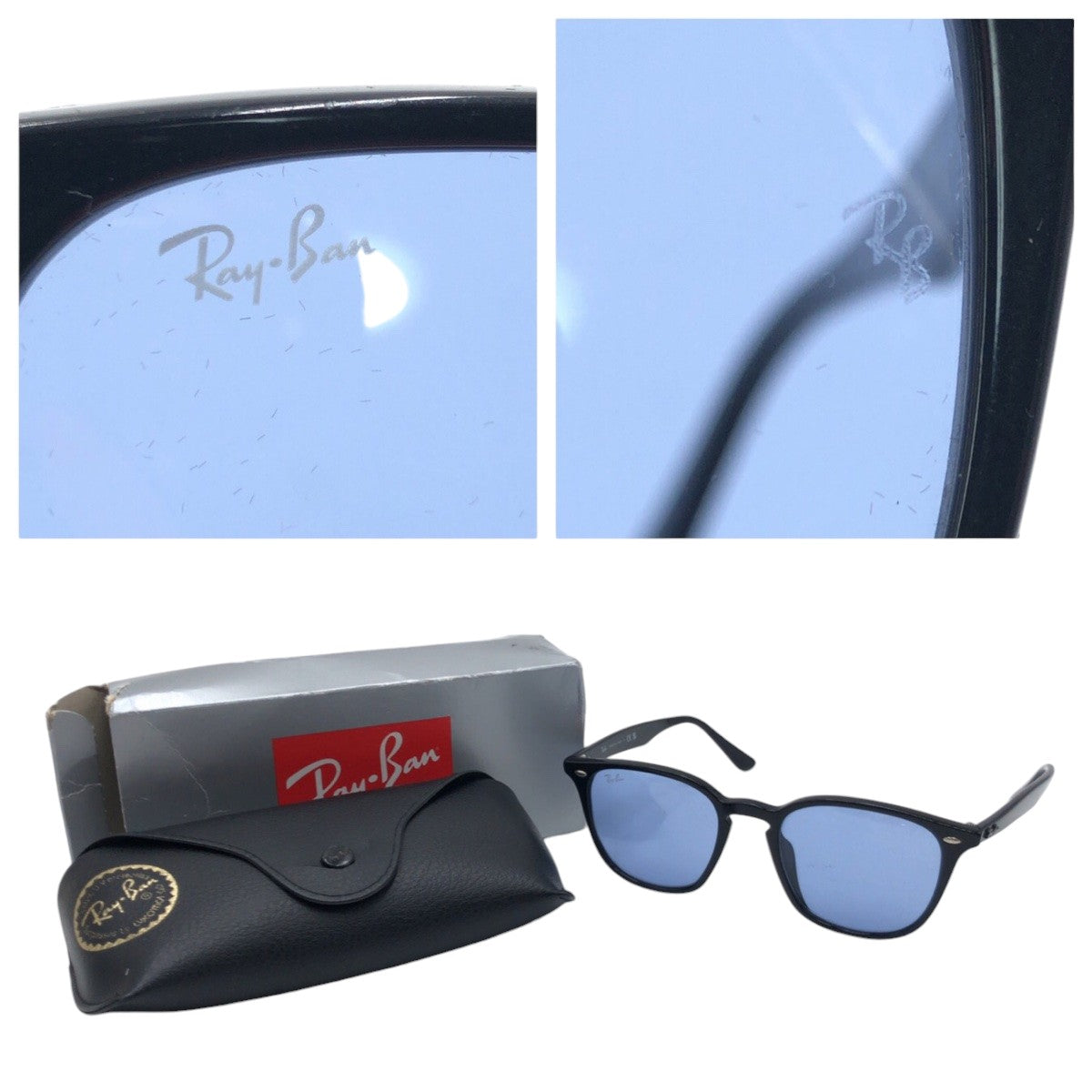 Ray-Ban Plastic Sunglasses RB4258-F 601/80