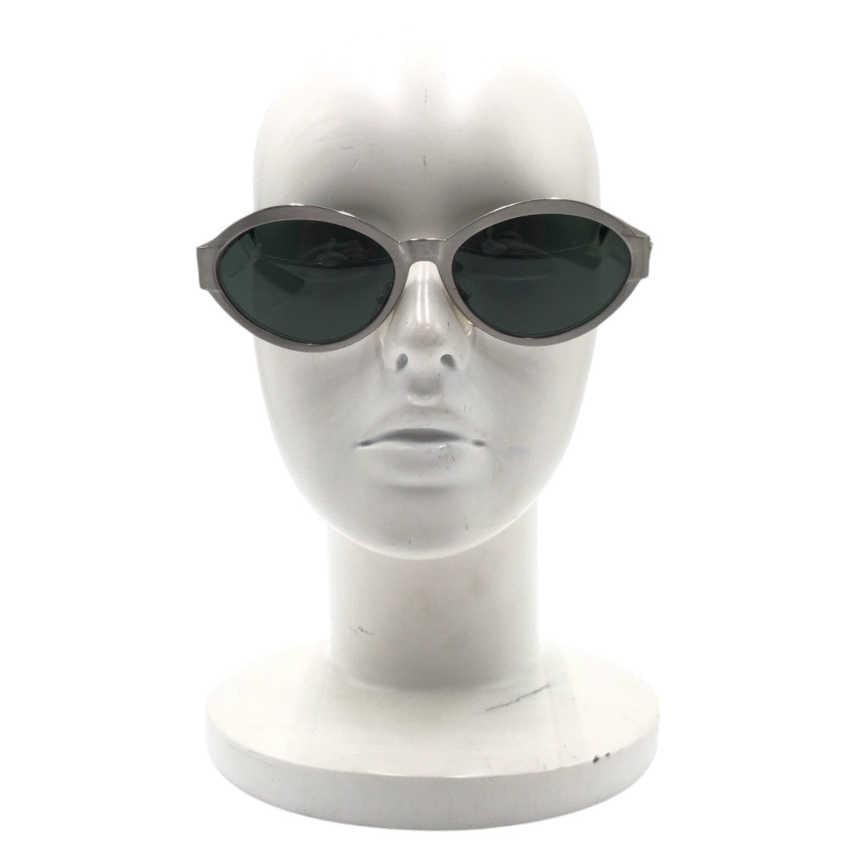 Versace Medusa Silver Black Metal Sunglasses