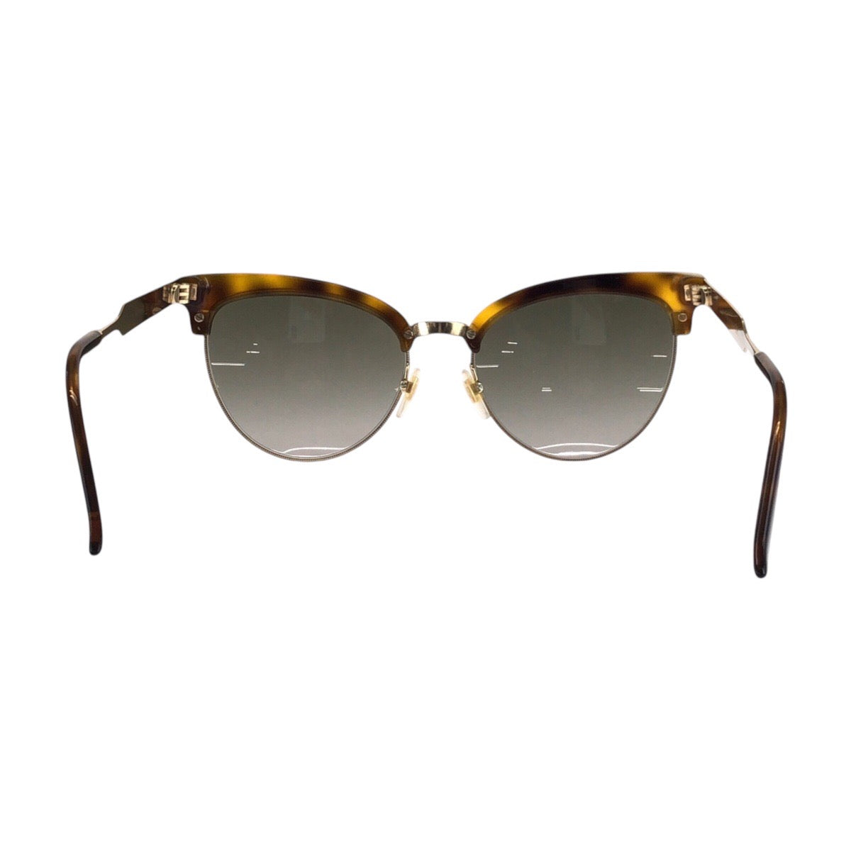 Gucci Amber Brown Yellow Gold Sunglasses GG0055S