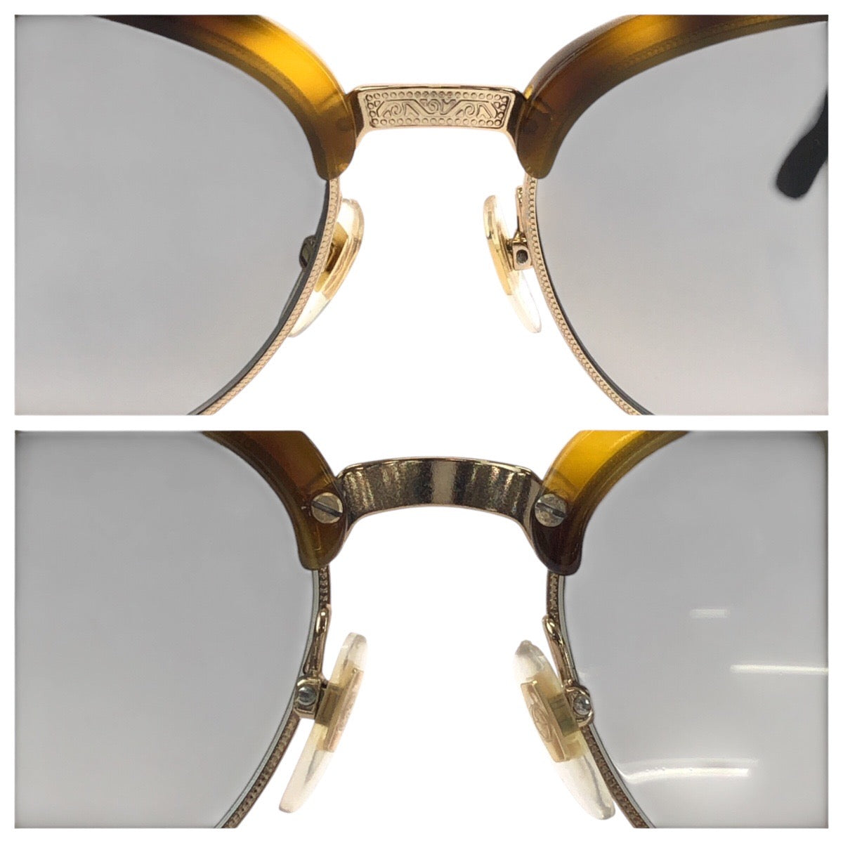 Gucci Amber Brown Yellow Gold Sunglasses GG0055S