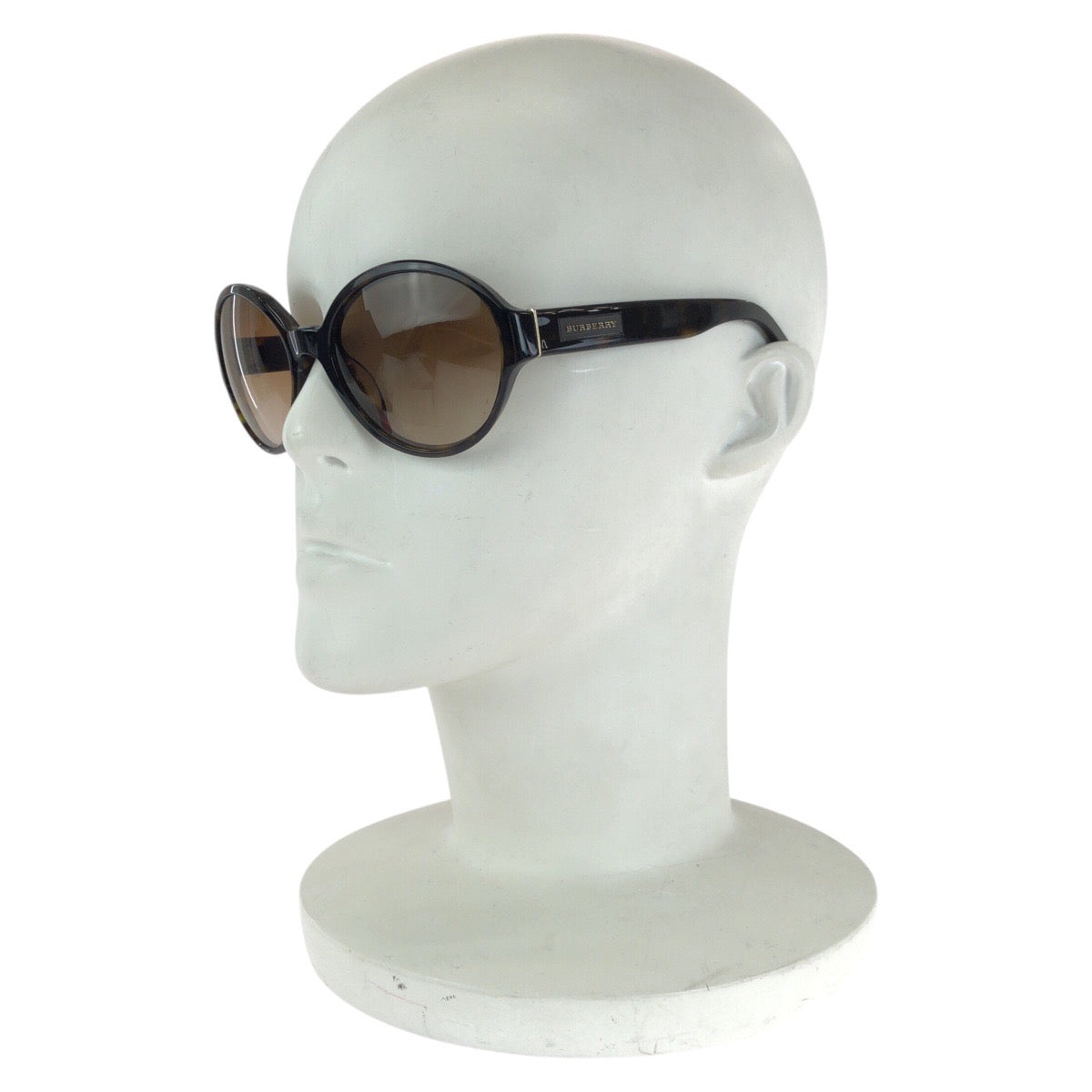 Burberry Marble Brown Silver Sunglasses Women