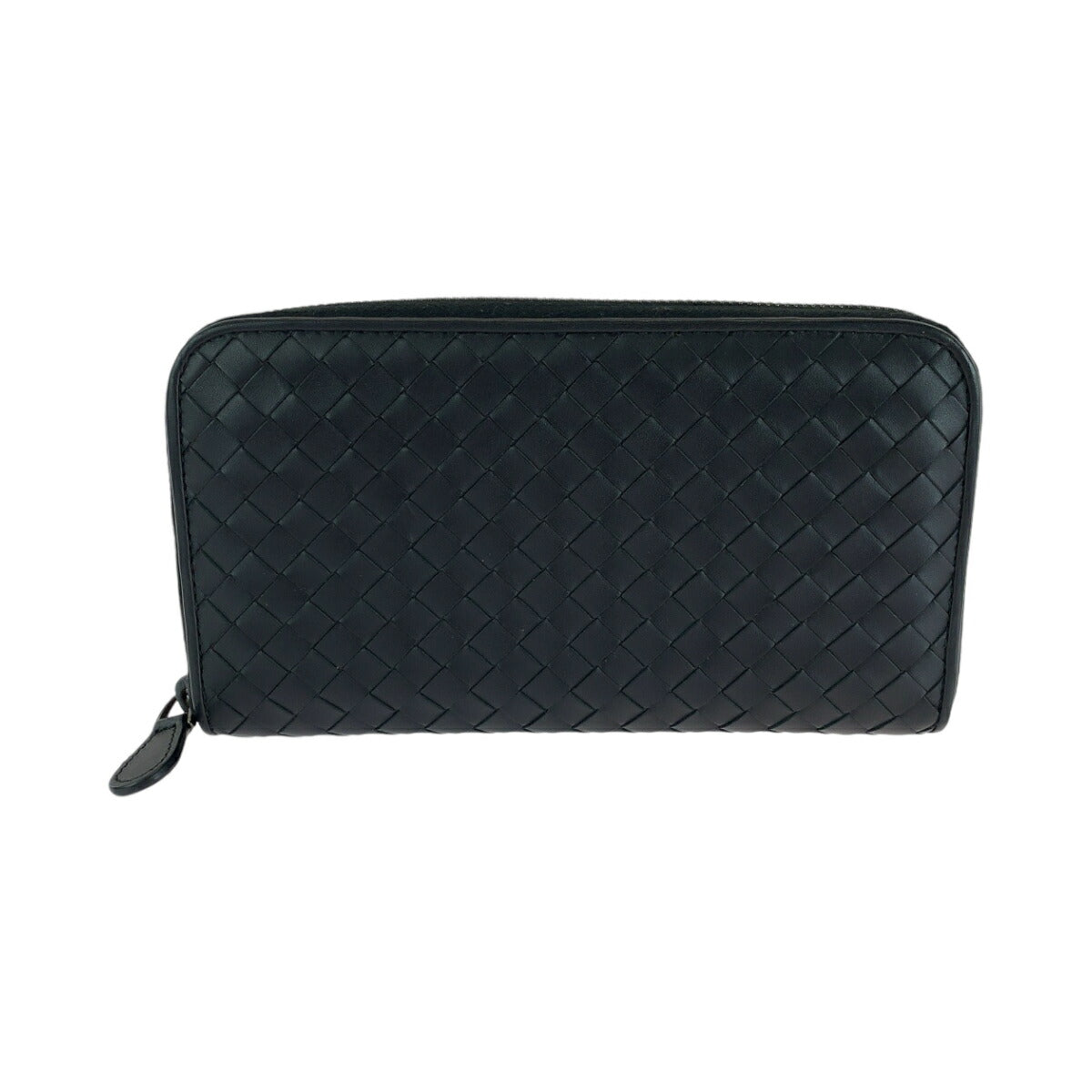 Bottega Veneta Intrecciato Black Calf Wallet