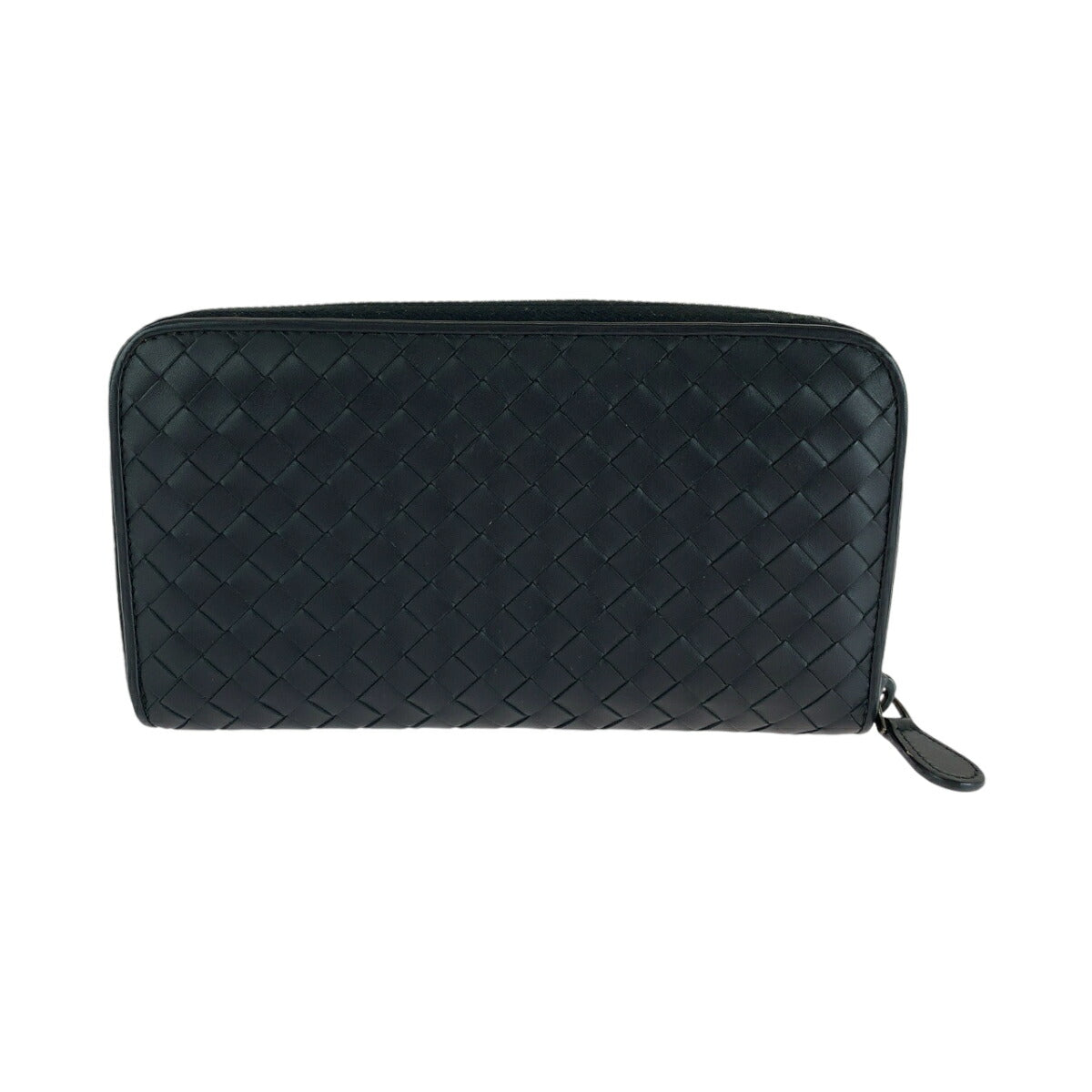 Bottega Veneta Intrecciato Black Calf Wallet