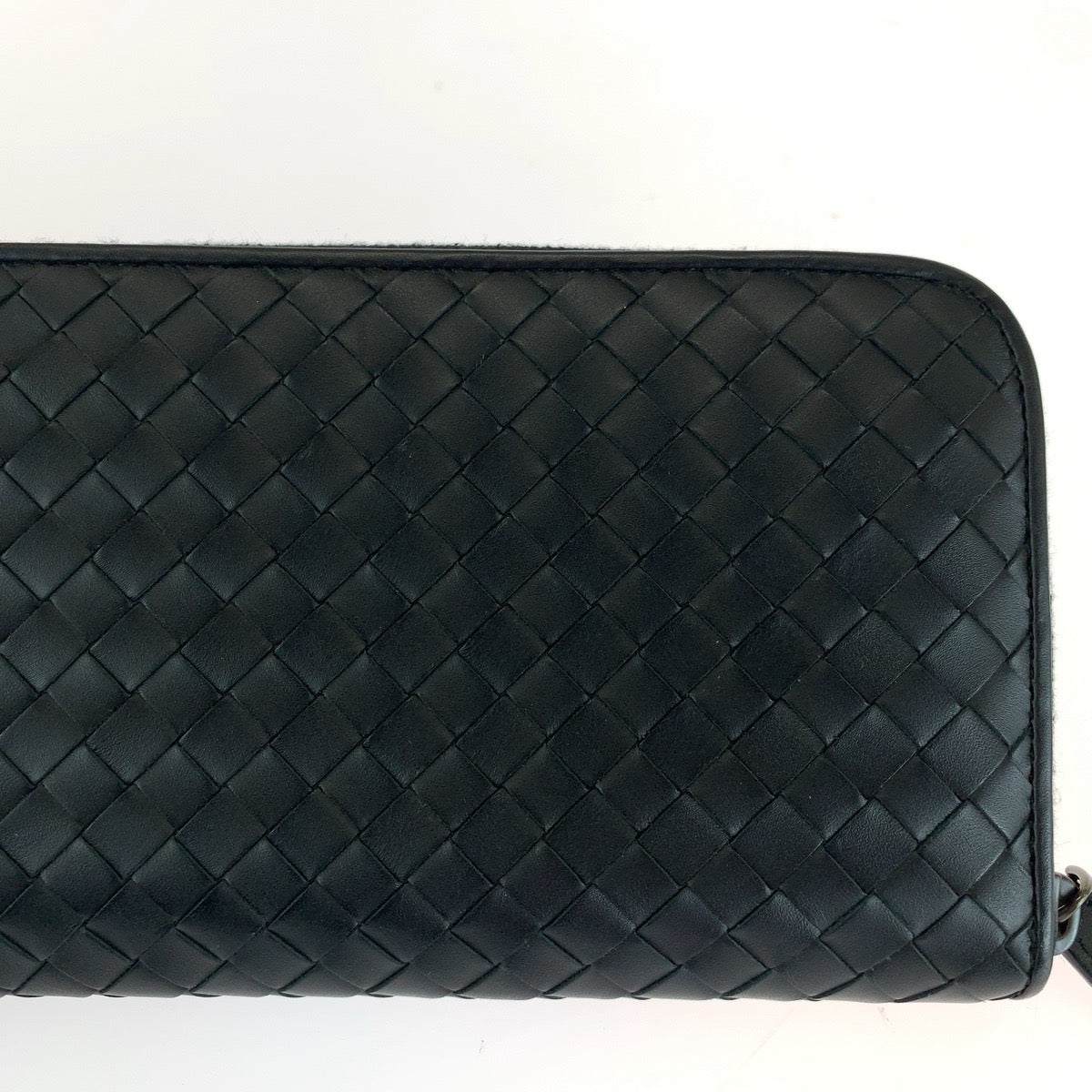 Bottega Veneta Intrecciato Black Calf Wallet