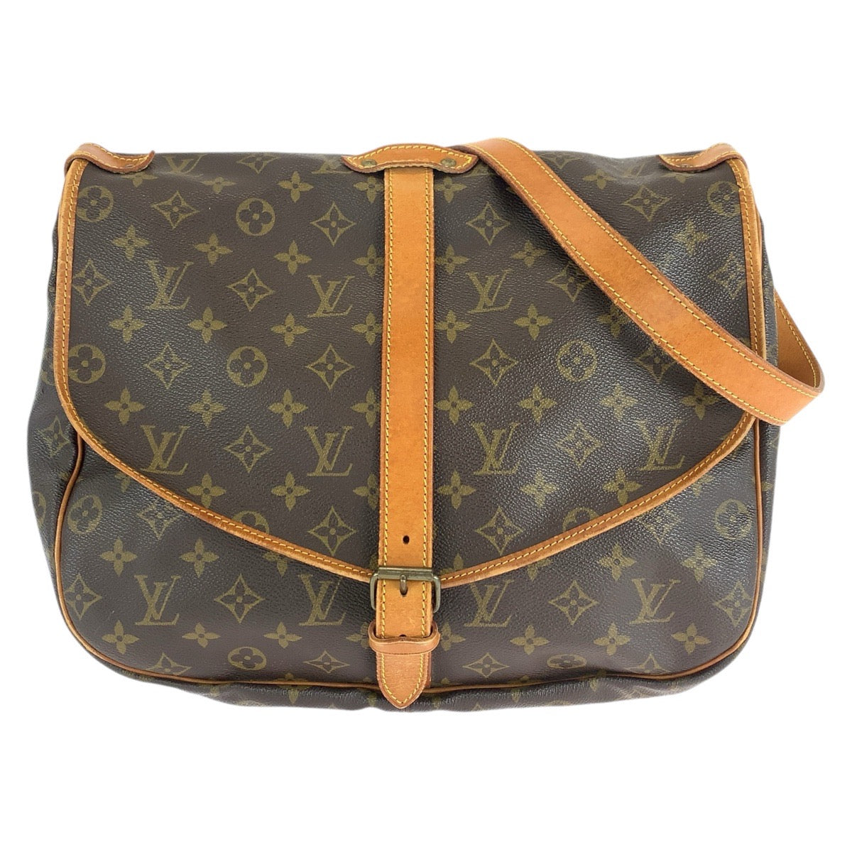 Louis Vuitton Monogram Saumur 35 Messenger Bag