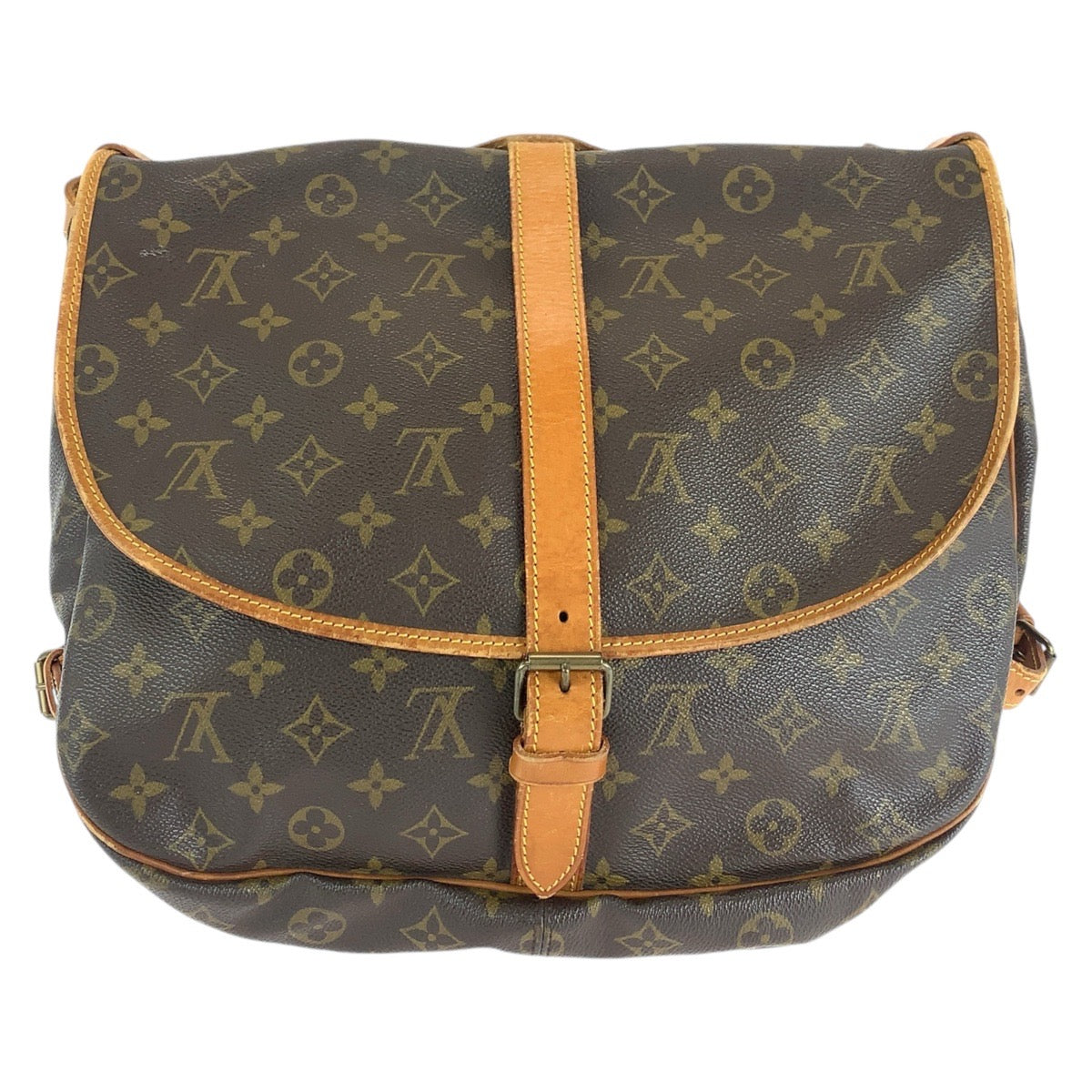 Louis Vuitton Monogram Saumur 35 Messenger Bag