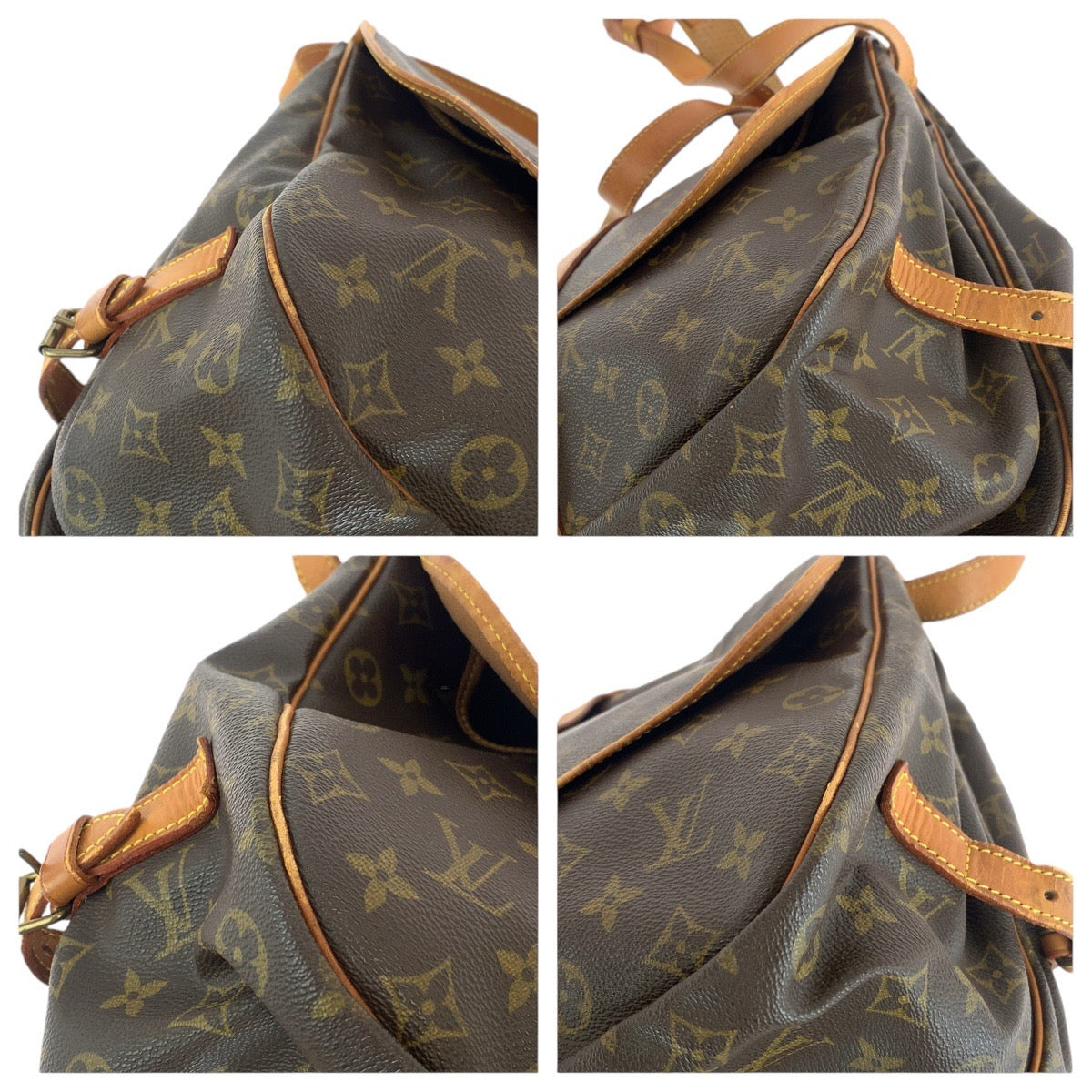 Louis Vuitton Monogram Saumur 35 Messenger Bag