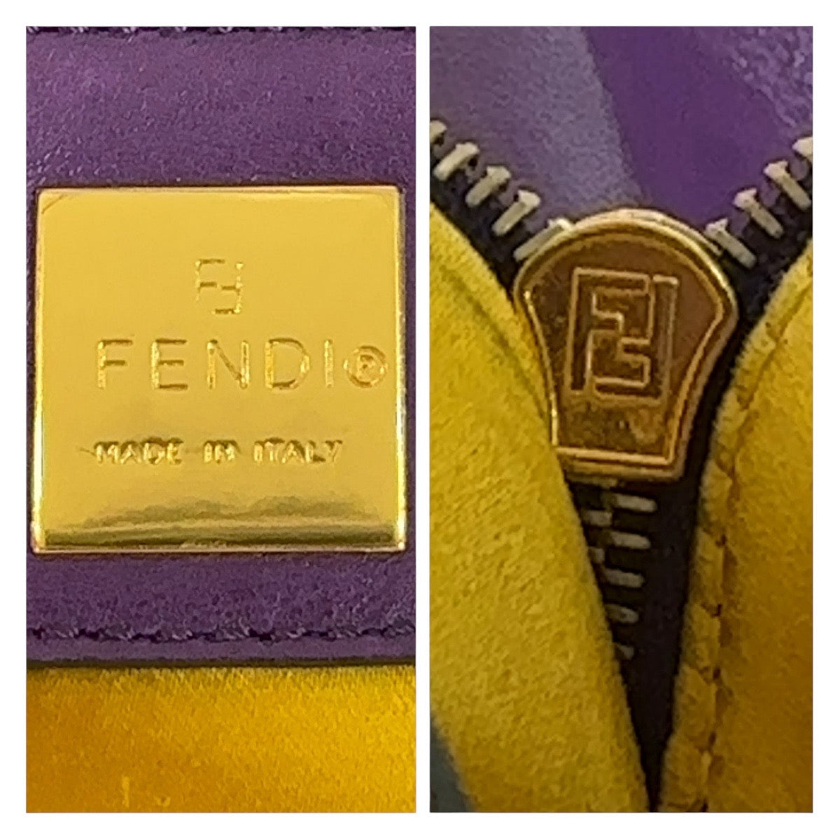 Fendi Suede Tote Bag