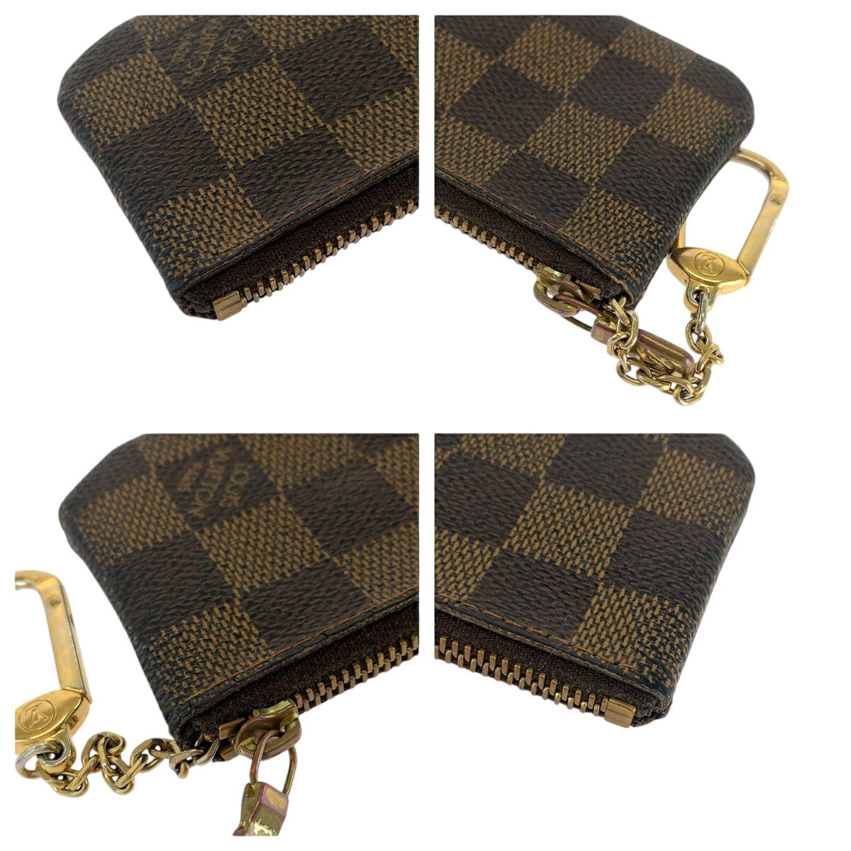 Louis Vuitton Damier Pochette Cles Coin Case