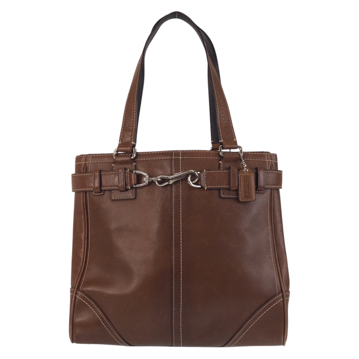 Coach Leather Tote Bag