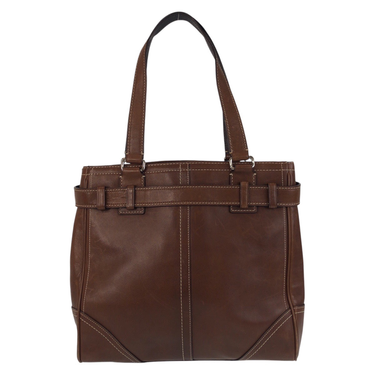 Coach Leather Tote Bag